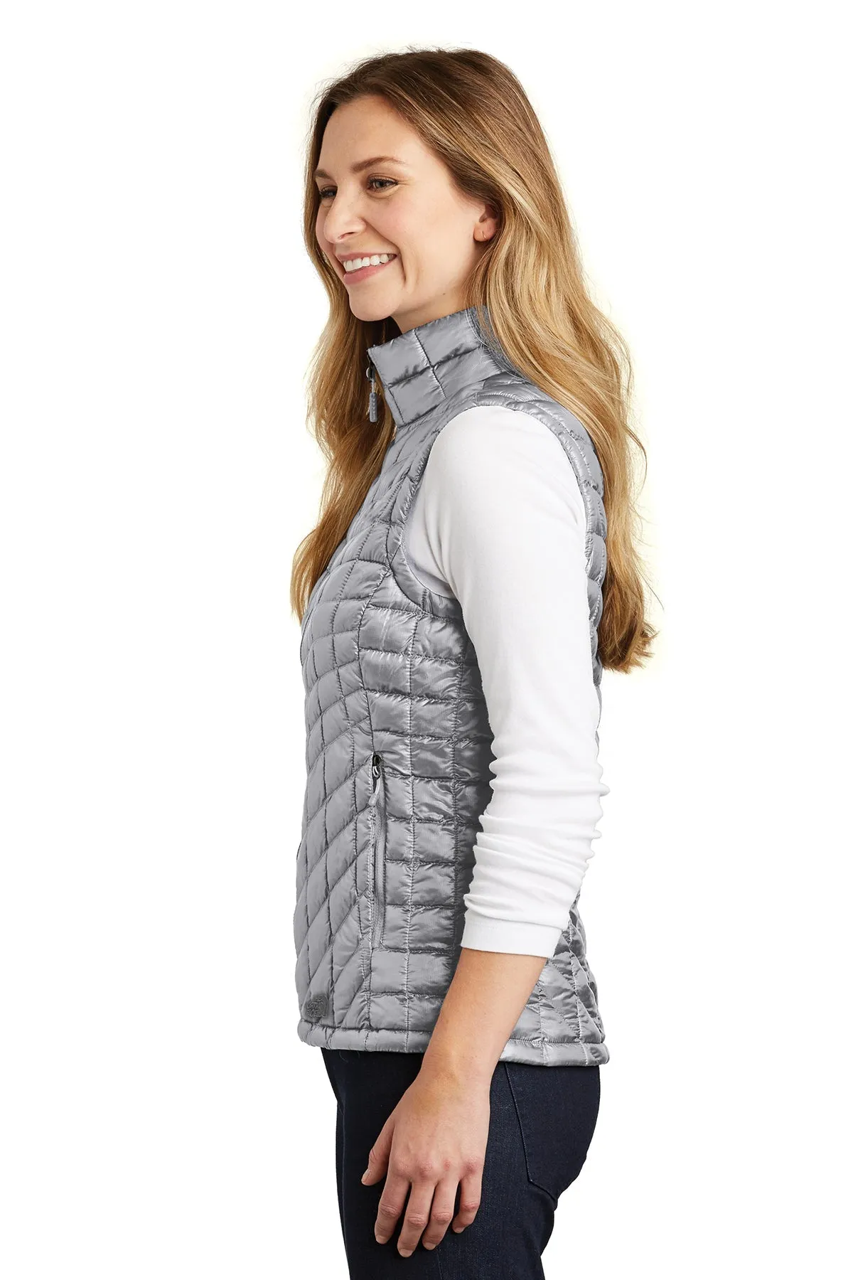 The North Face Ladies ThermoBall Trekker Vest Mid Grey