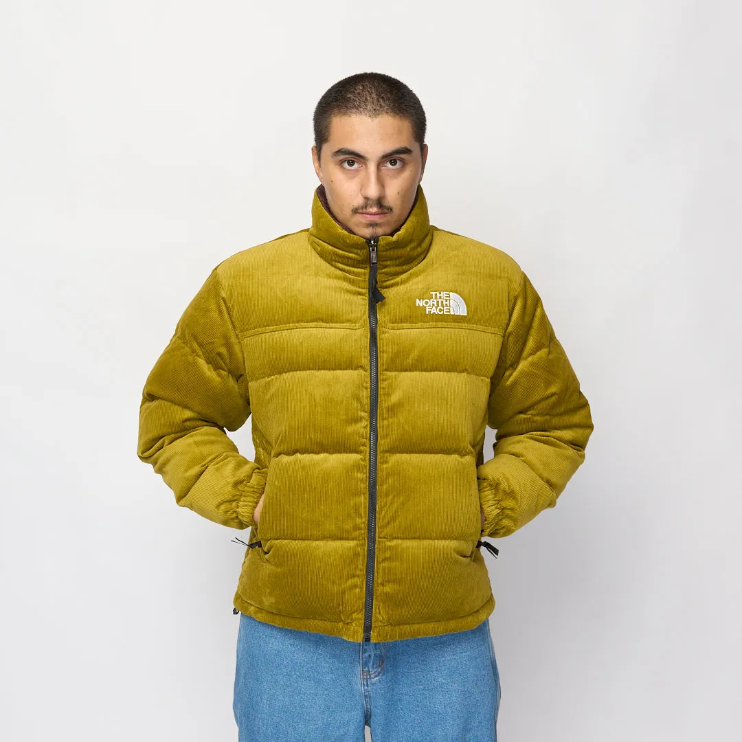 The North Face - M 92 Reversible Nuptse Corduroy (Sulphur Moss/Coal Brown)