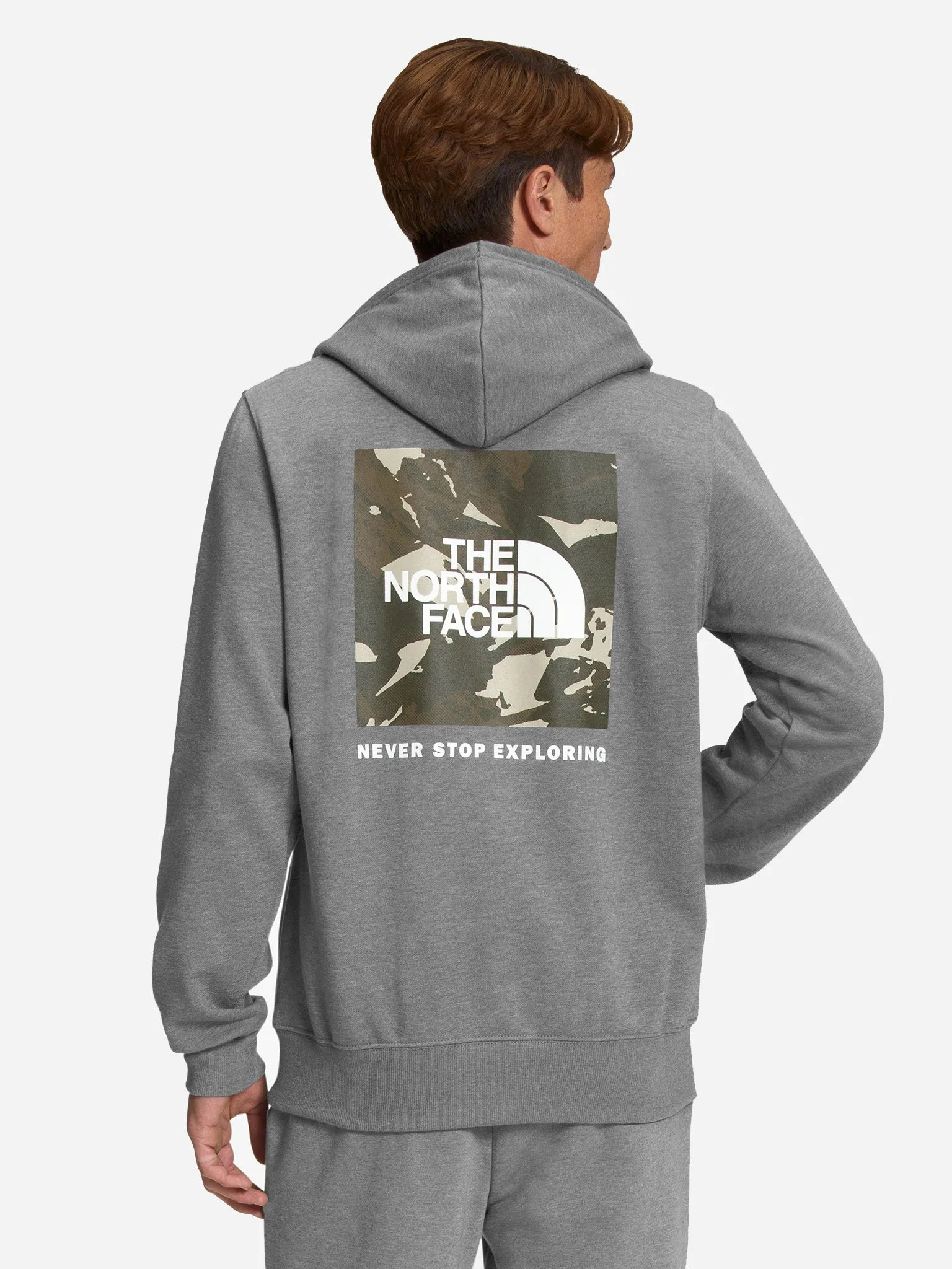     THE NORTH FACE  Men’s Printed Box NSE Hoodie    