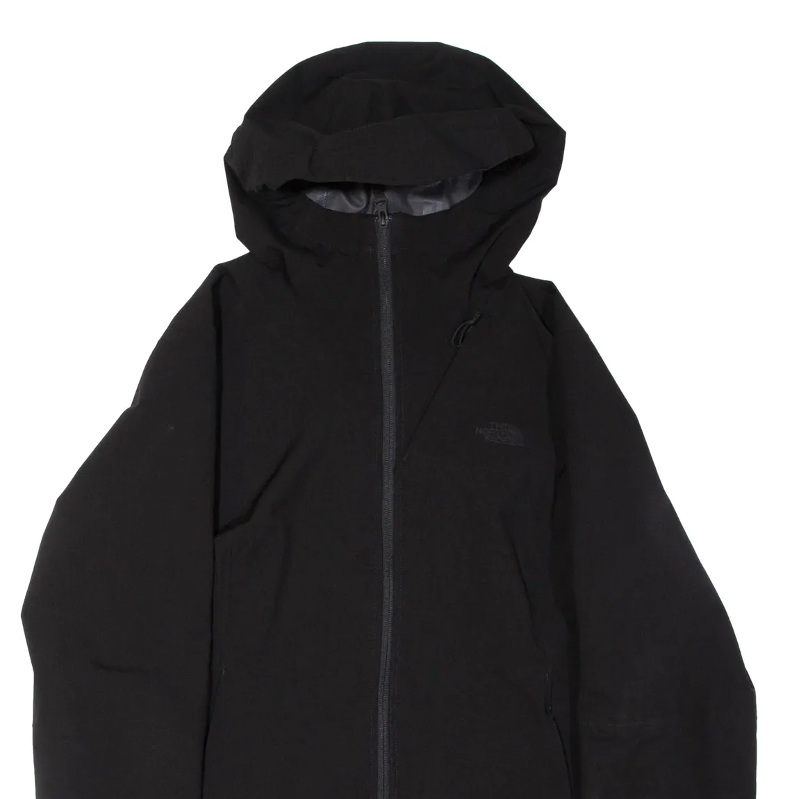 THE NORTH FACE Mens Rain Jacket Black Hooded XL