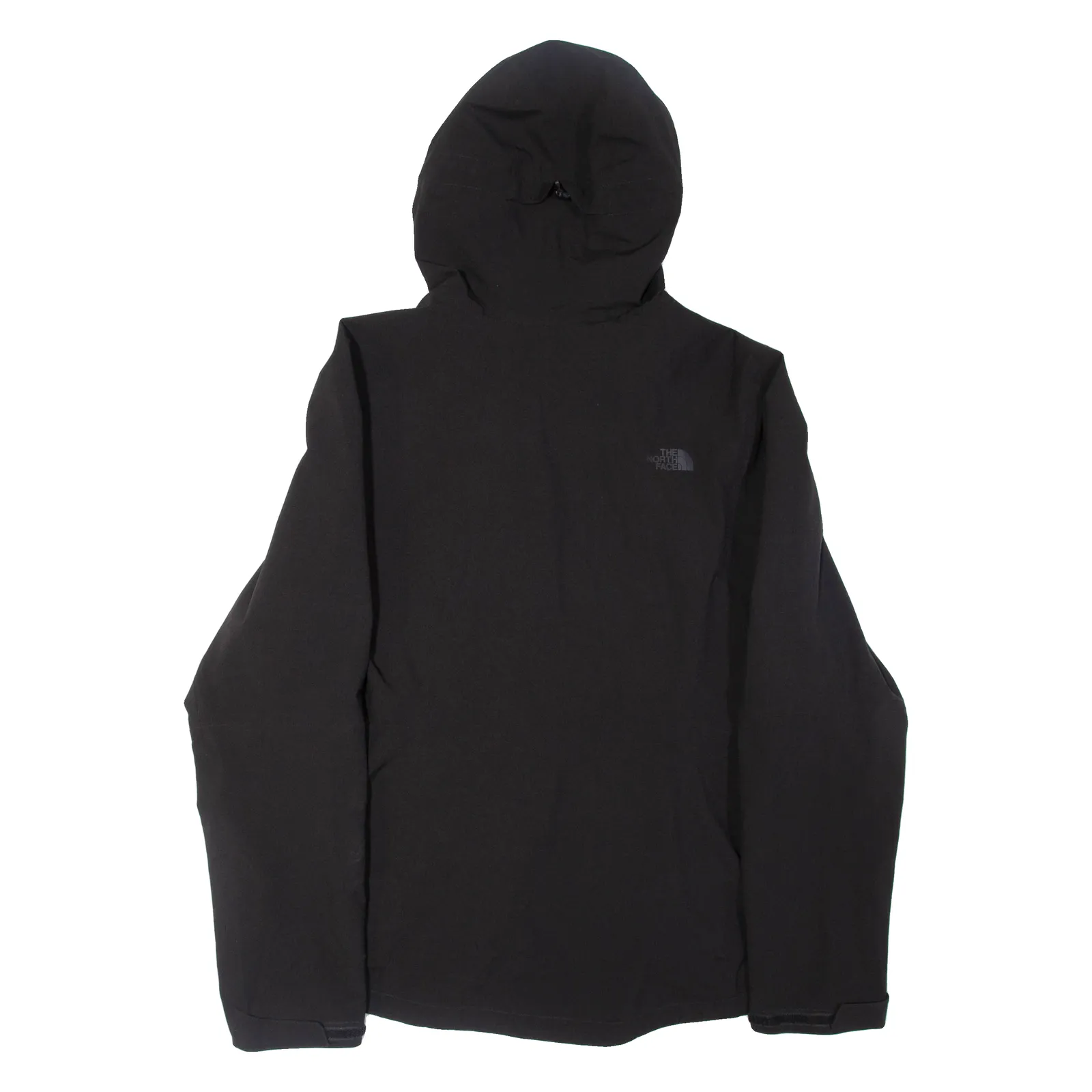 THE NORTH FACE Mens Rain Jacket Black Hooded XL