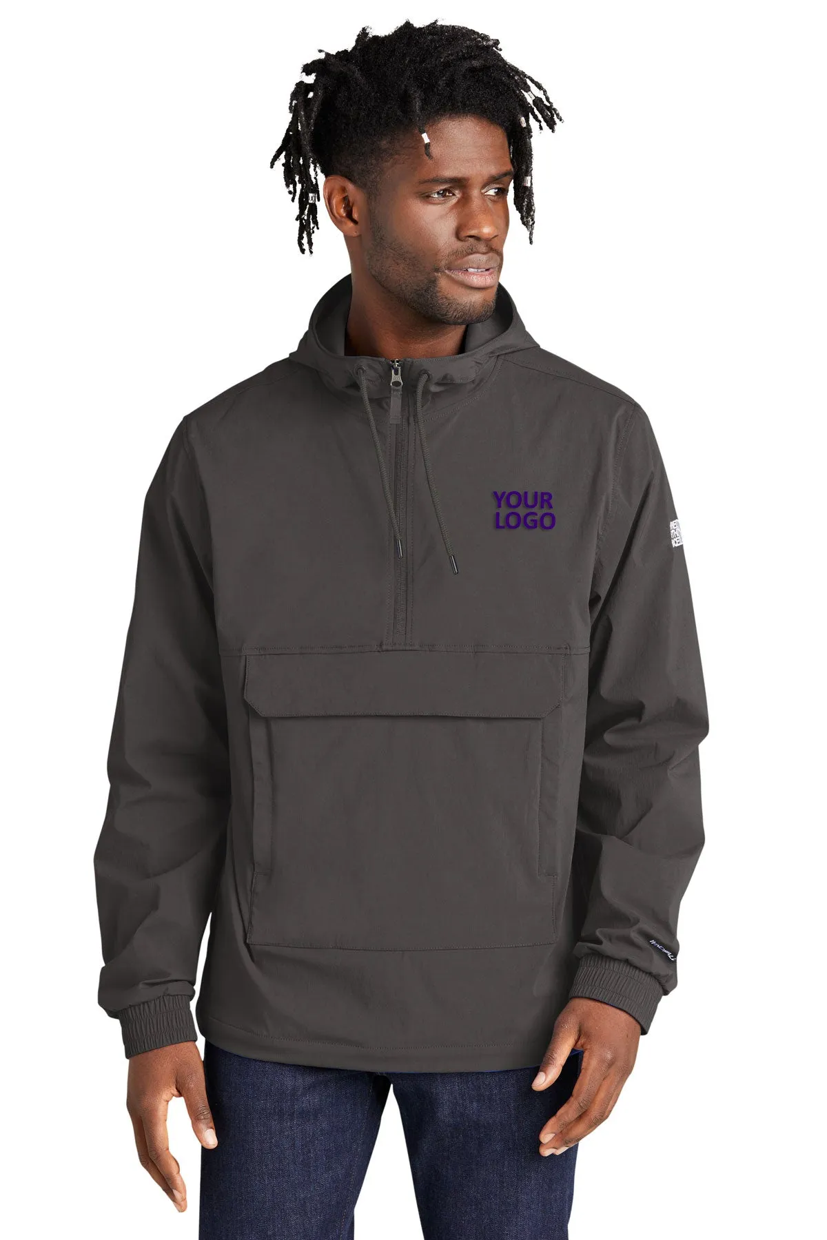 The North Face Packable Travel Anorak Asphalt Grey