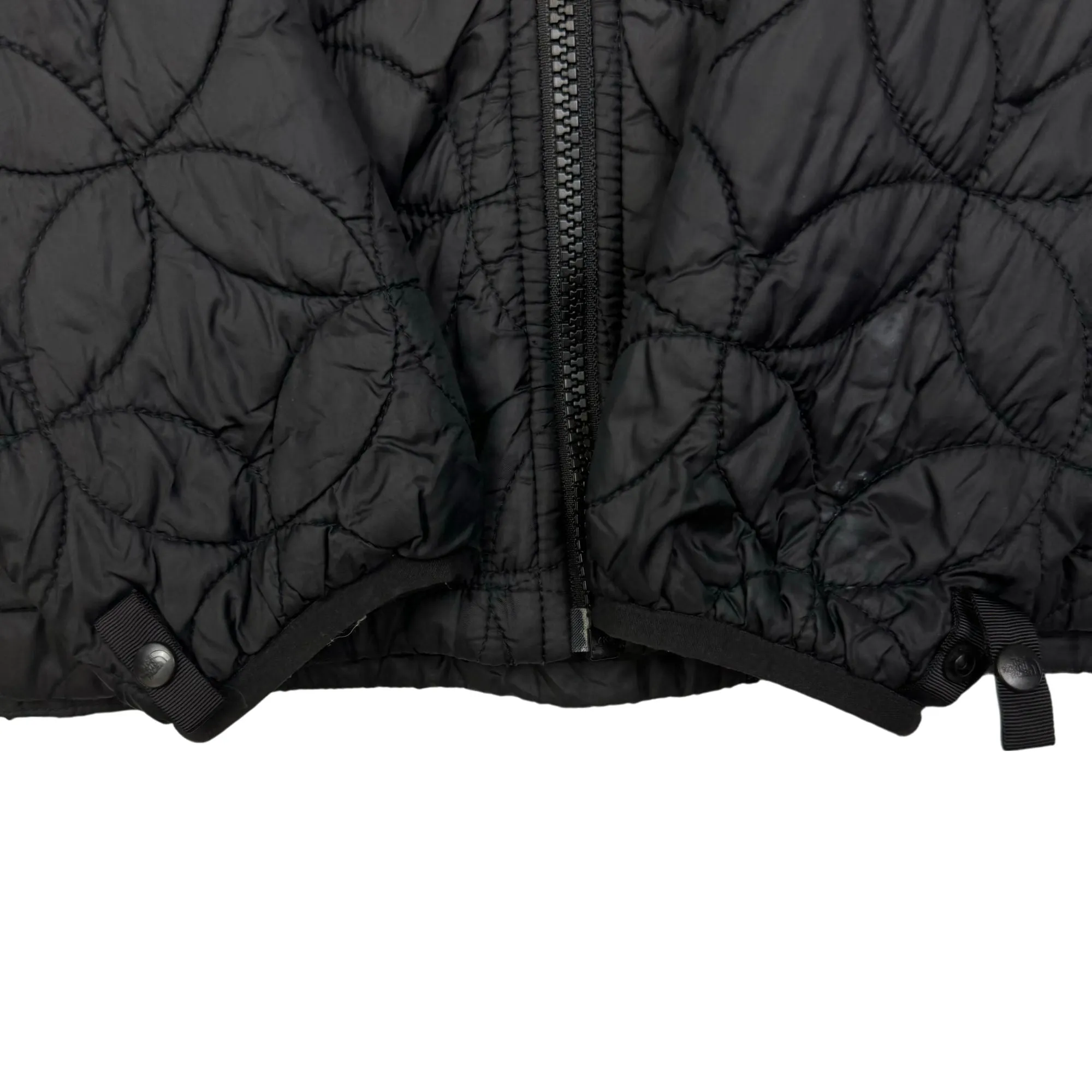 The North Face Quilted Full-Zip Light Puffer Jacket Black