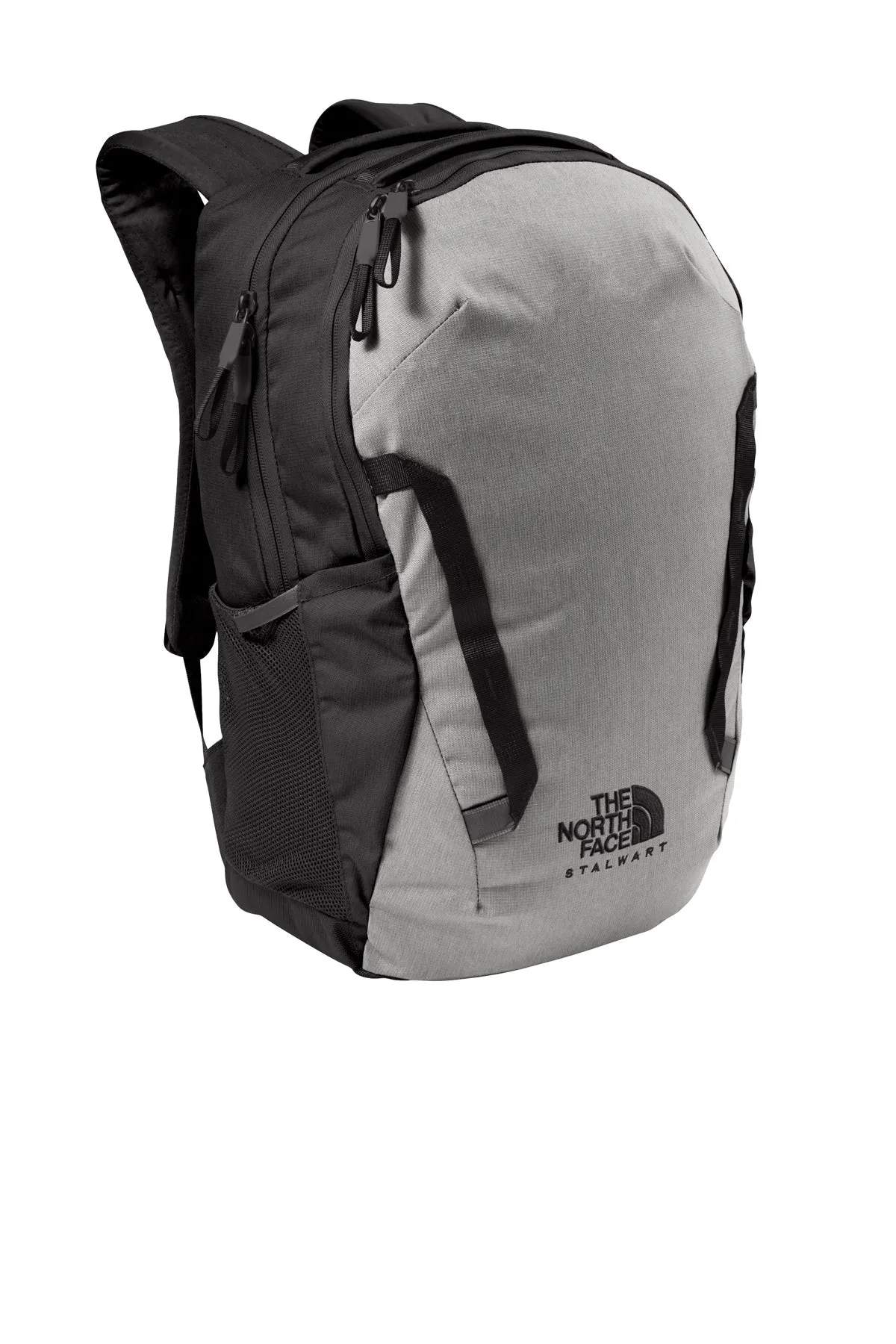 The North Face Stalwart Backpack Mid Grey Dark Heather TNF Black