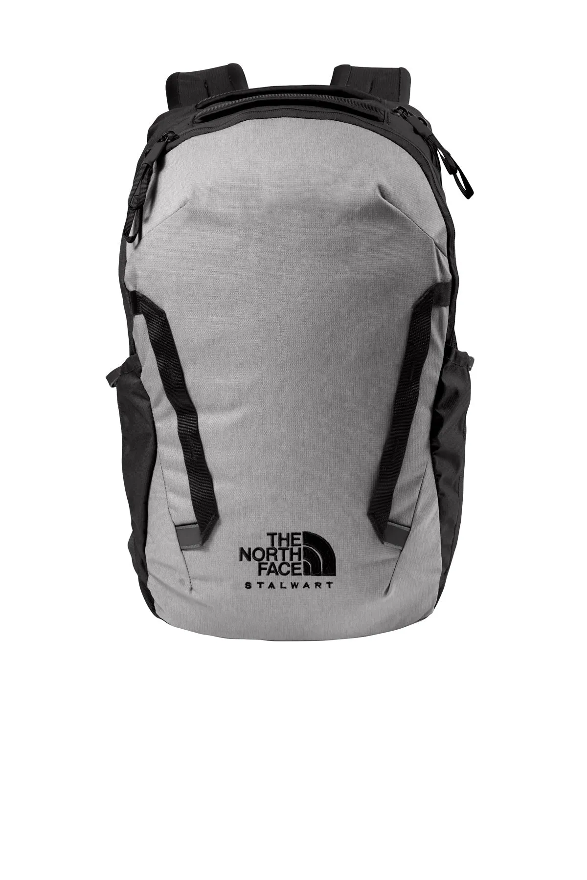 The North Face Stalwart Backpack Mid Grey Dark Heather TNF Black