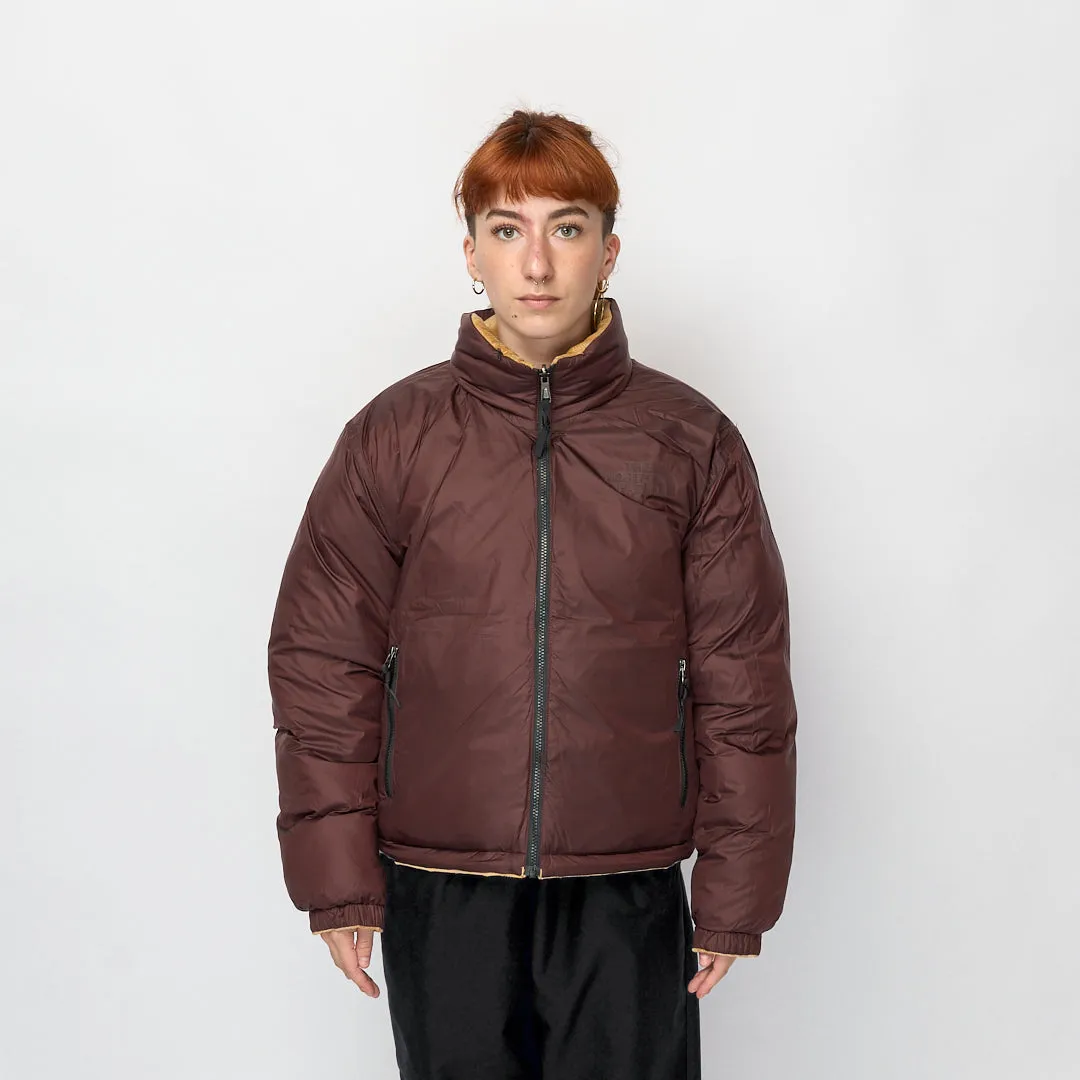 The North Face - W 92 Reversible Nuptse Corduroy (Almond/Brown)