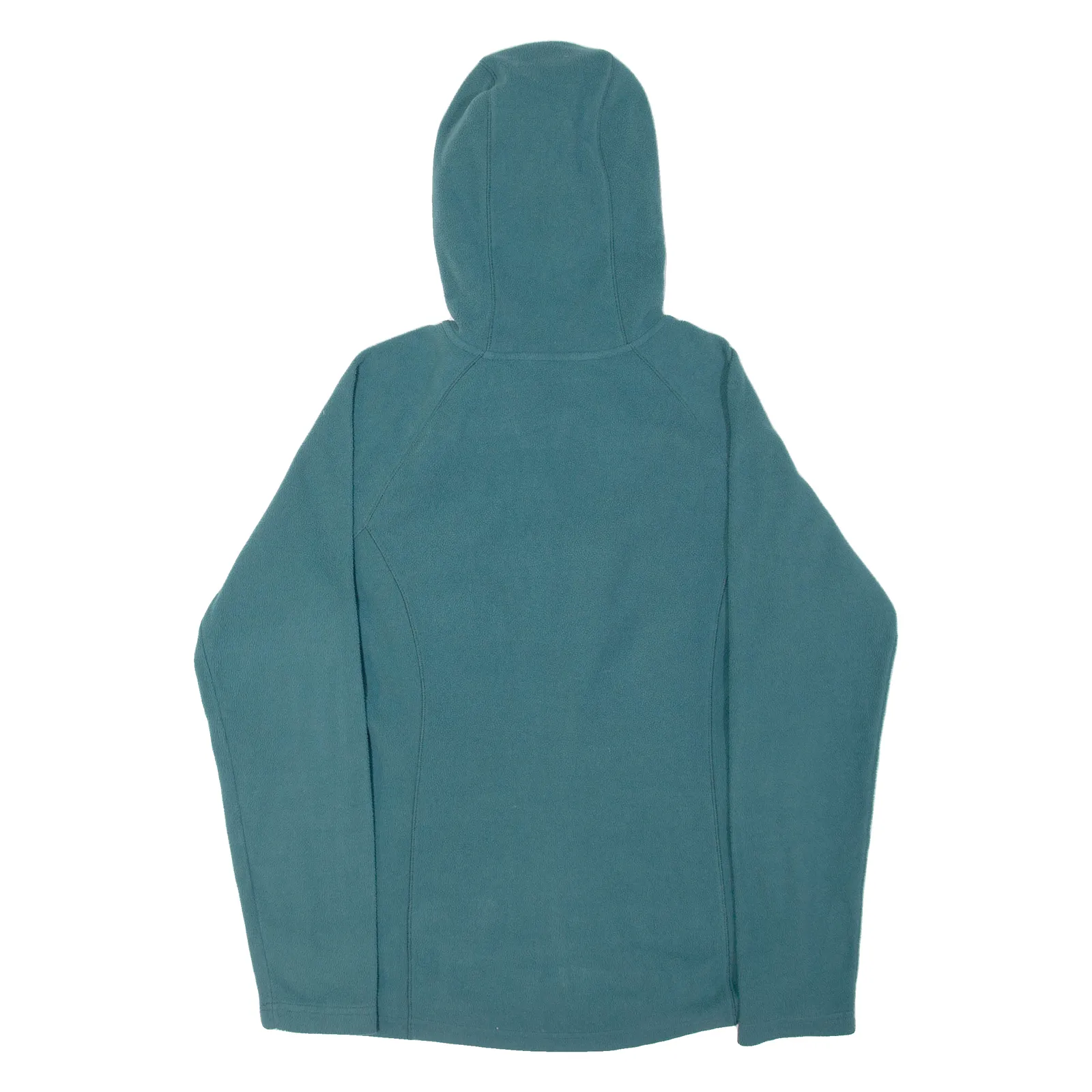 THE NORTH FACE Womens Fleece Jacket Green Hooded M