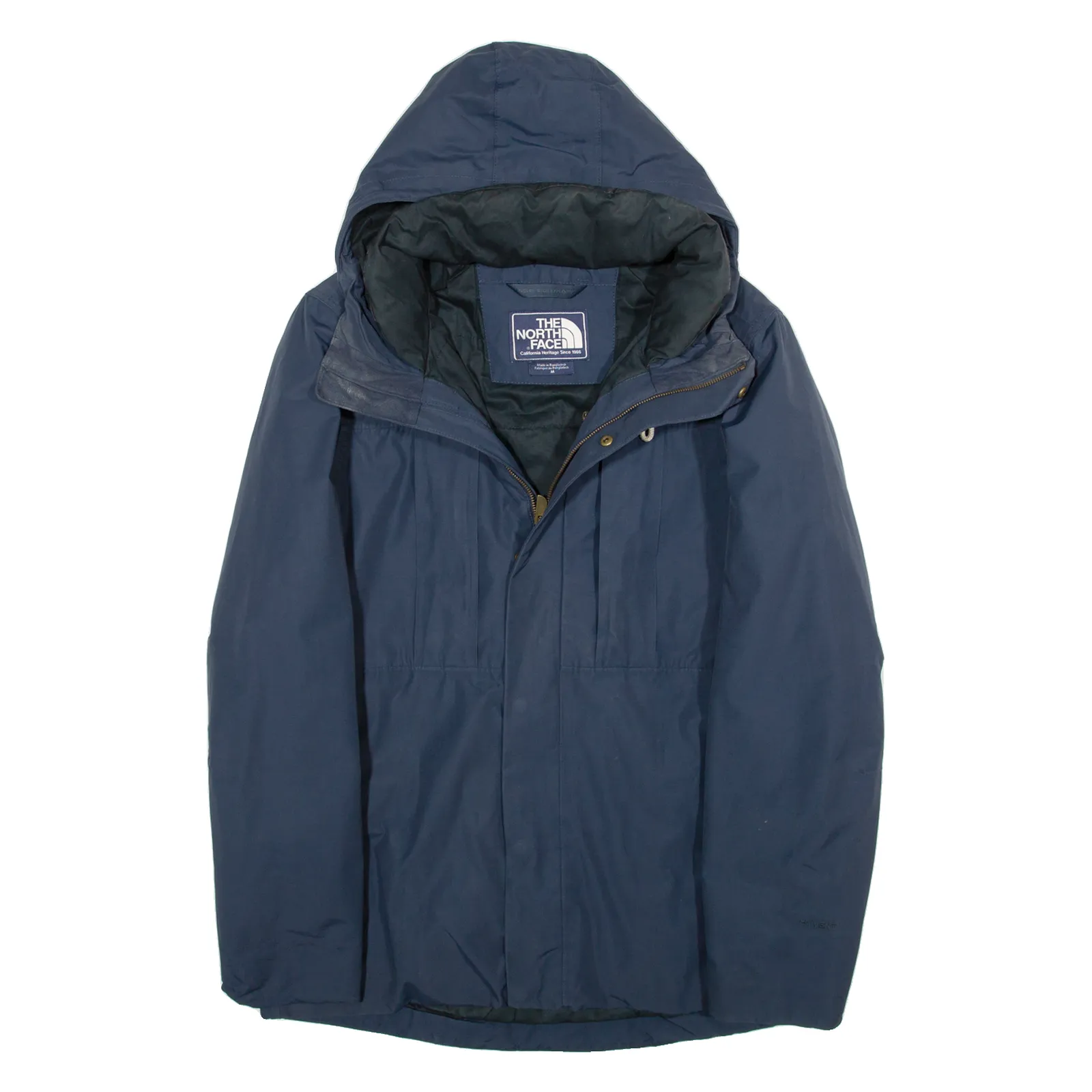 THE NORTH FACE Womens Jacket Blue Hooded M