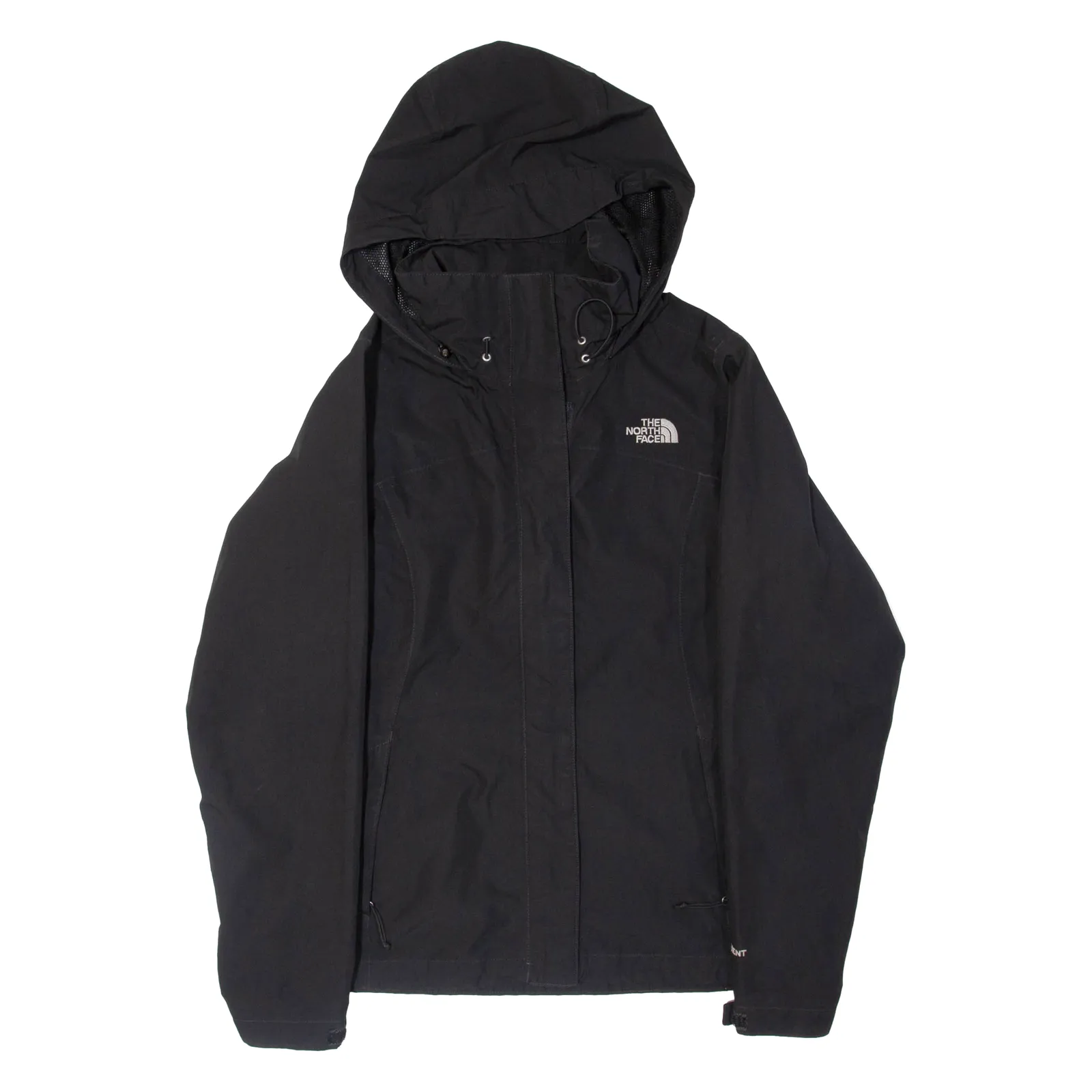 THE NORTH FACE Womens Rain Jacket Black Hooded S