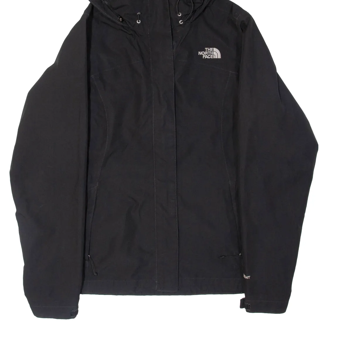 THE NORTH FACE Womens Rain Jacket Black Hooded S