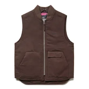 THE SECRET GARDEN VEST BROWN | Bodega