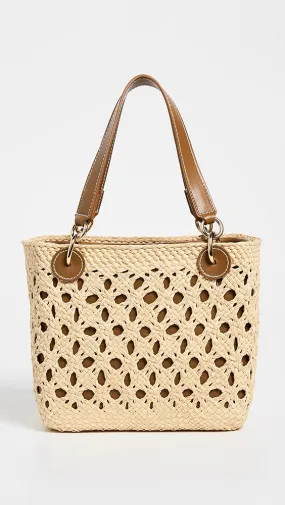 Themoire   Kobo Open Straw Bag 