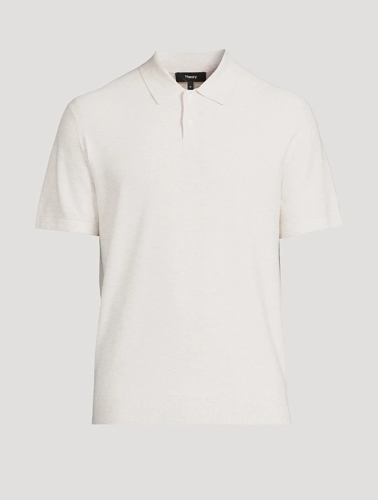 THEORY Goris Piqué Polo Shirt