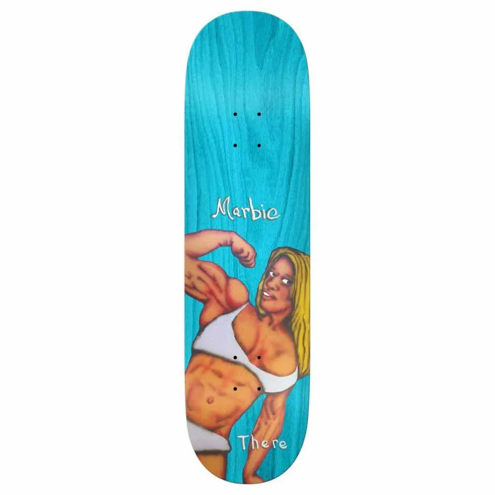 There Skateboard Deck Marbie Buff Blue 8.5