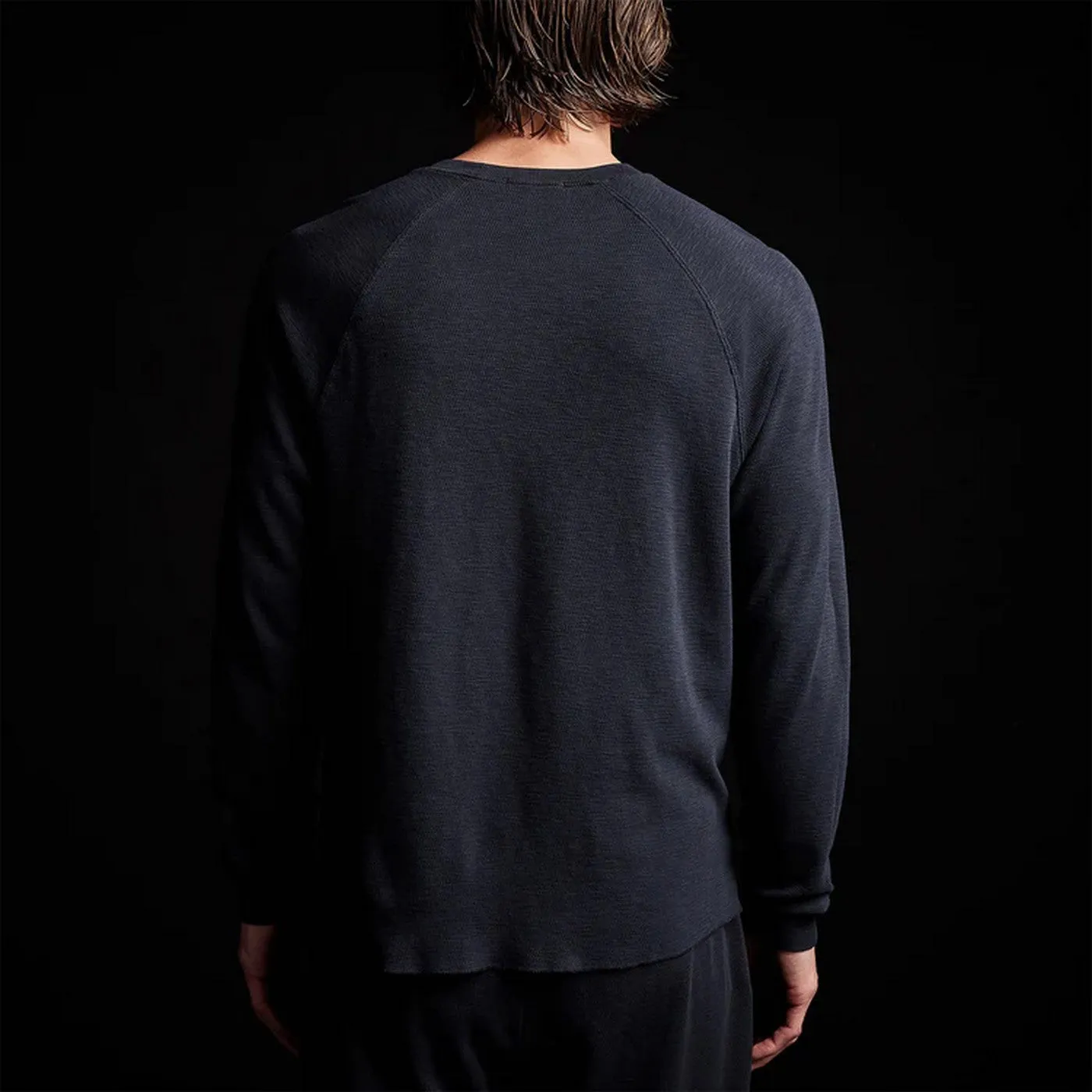 Thermal Raglan Crew Neck-Ammo Pigment