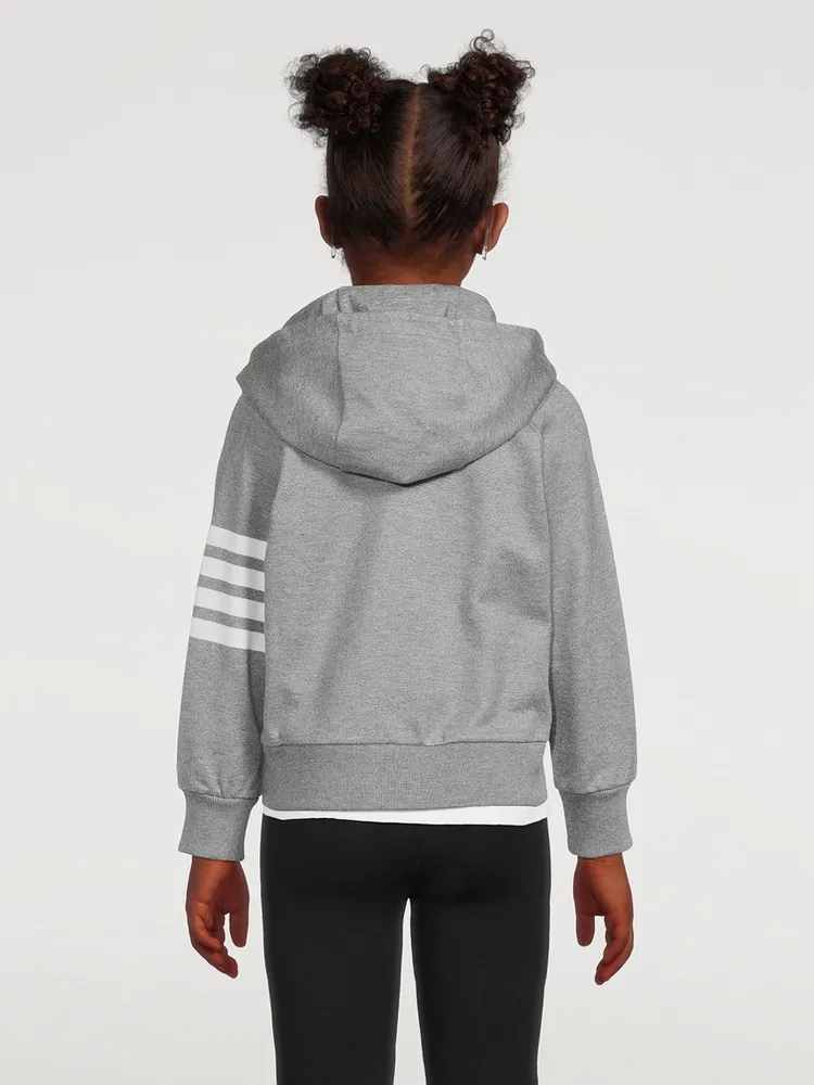 THOM BROWNE Classic Loop Back Zip Hoodie