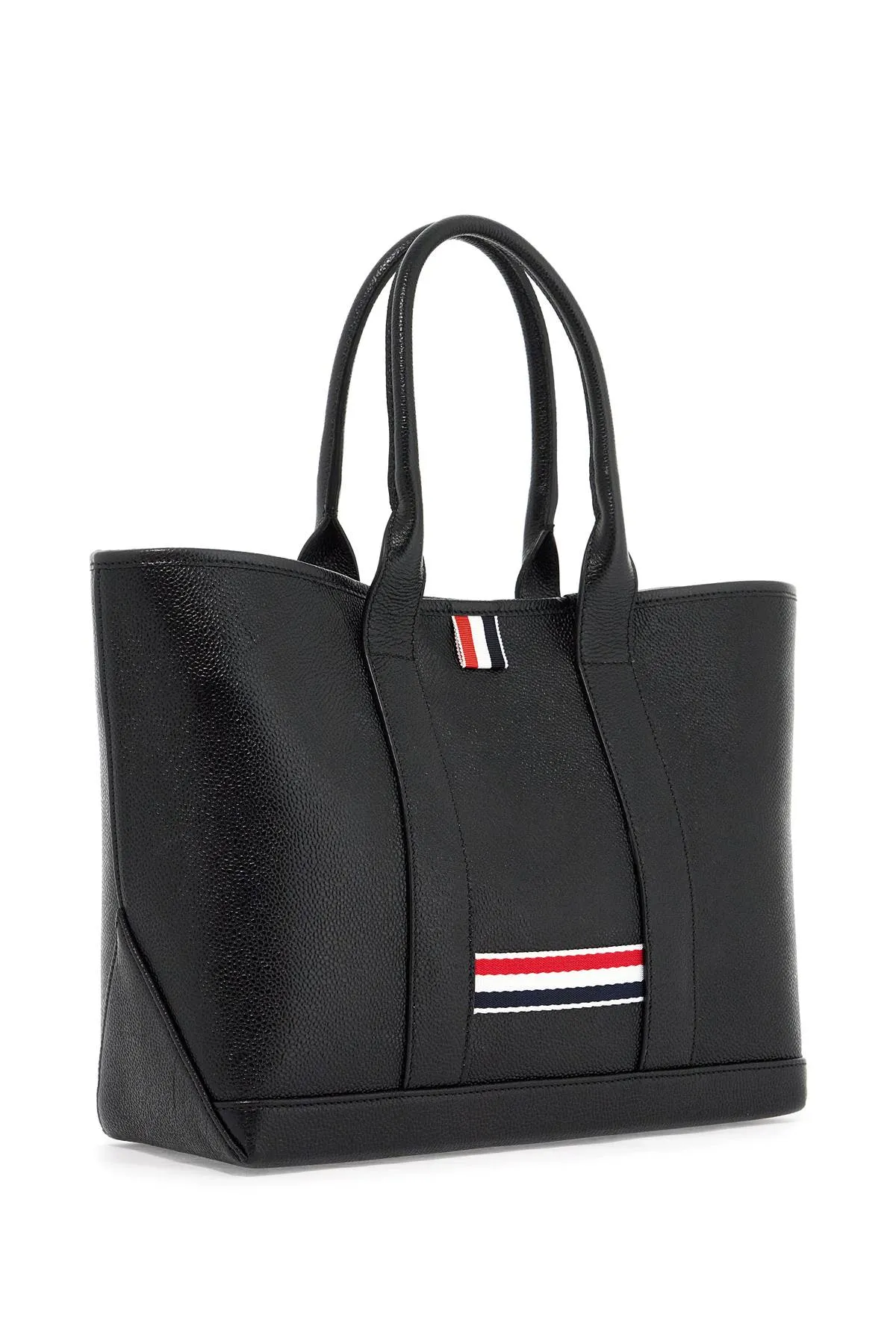 Thom Browne    Thom Browne Small Leather Tote Bag For Tools