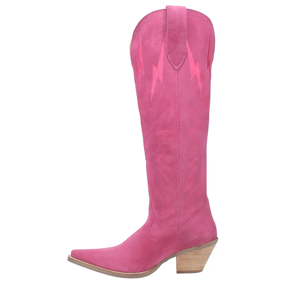 Thunder Road Embroidered Snip Toe Cowboy Boots
