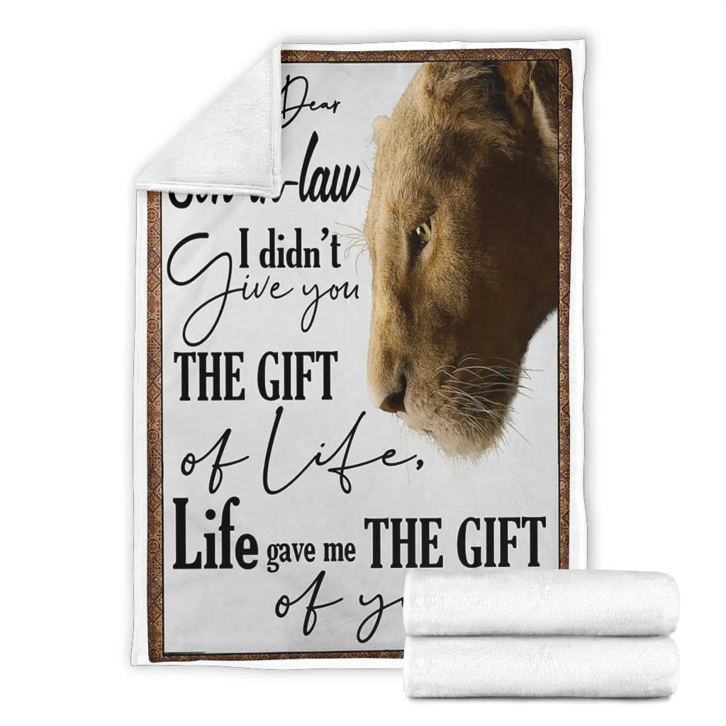 To My Dear Son In Law Premium Blanket