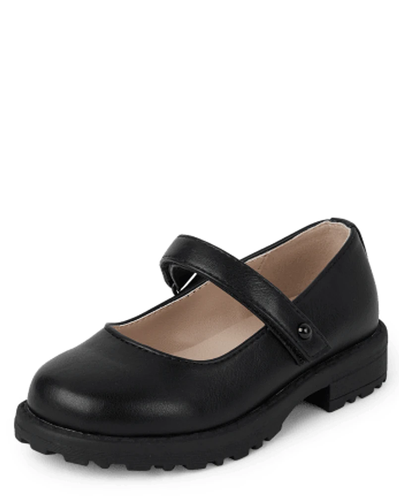 Toddler Girls Platform Mary Jane Shoes