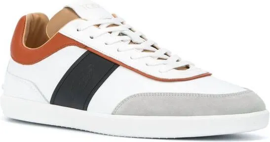 Tod's panelled low-top sneakers White