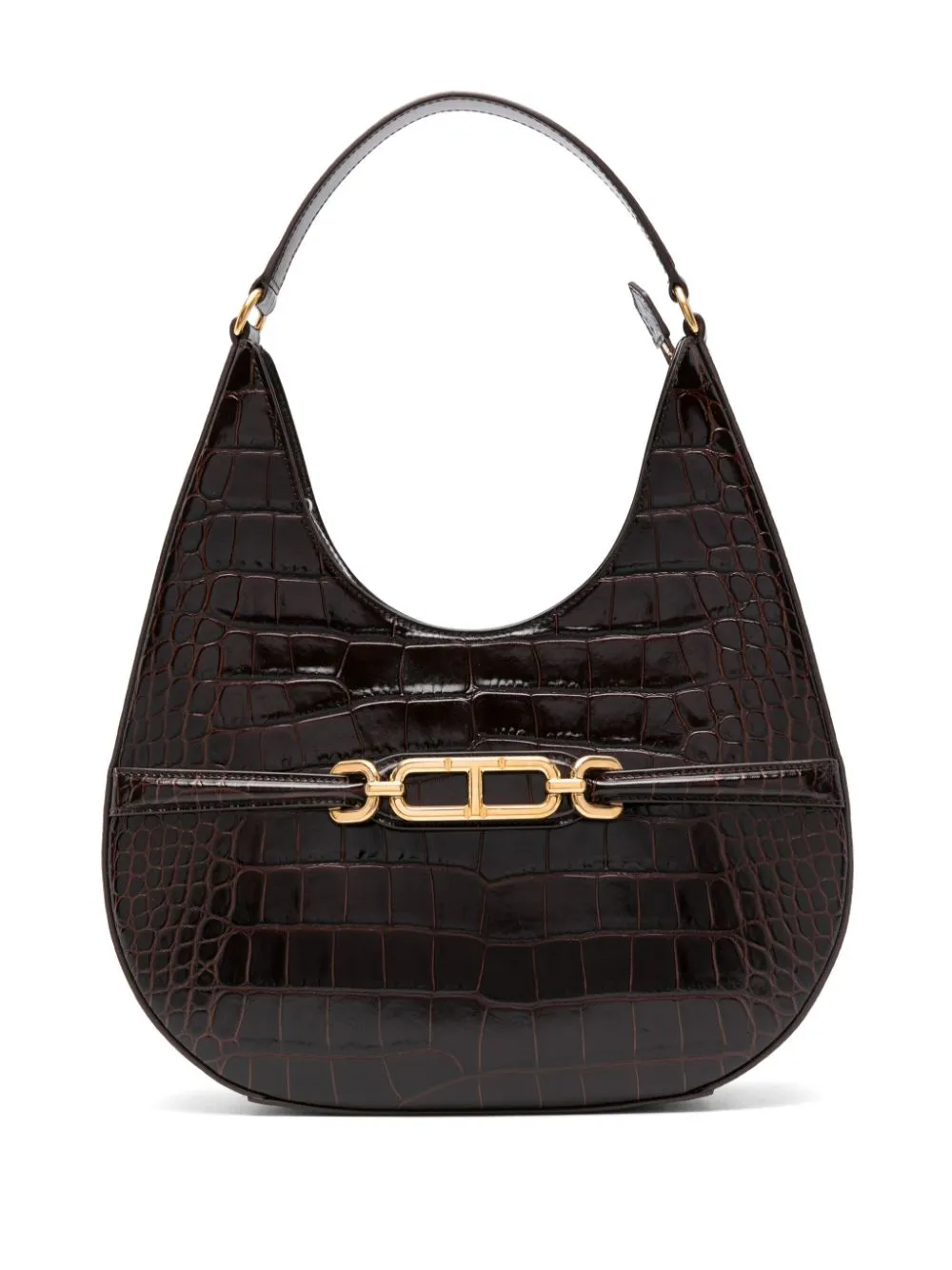 TOM FORD large Whitney tote bag - Brown