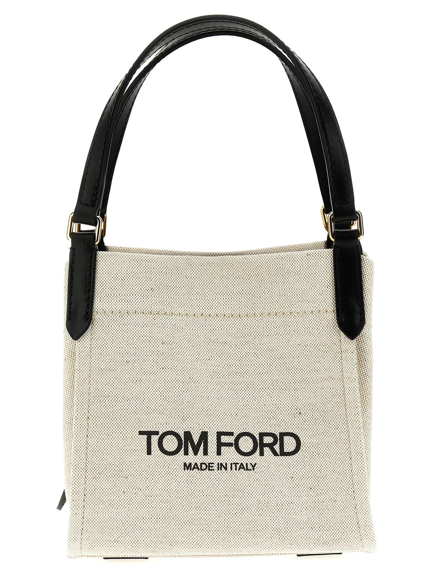 Tom Ford    Tom Ford Logo Canvas Handbag