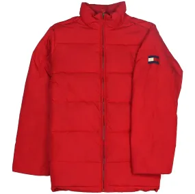 Tommy Hilfiger 00's Red Puffer Jacket