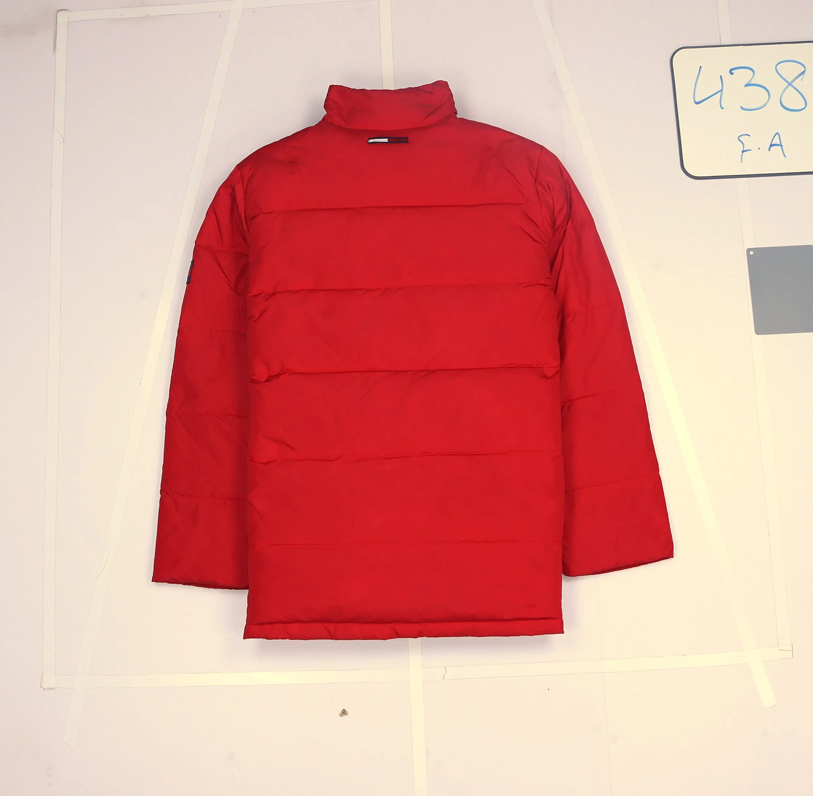 Tommy Hilfiger 00's Red Puffer Jacket