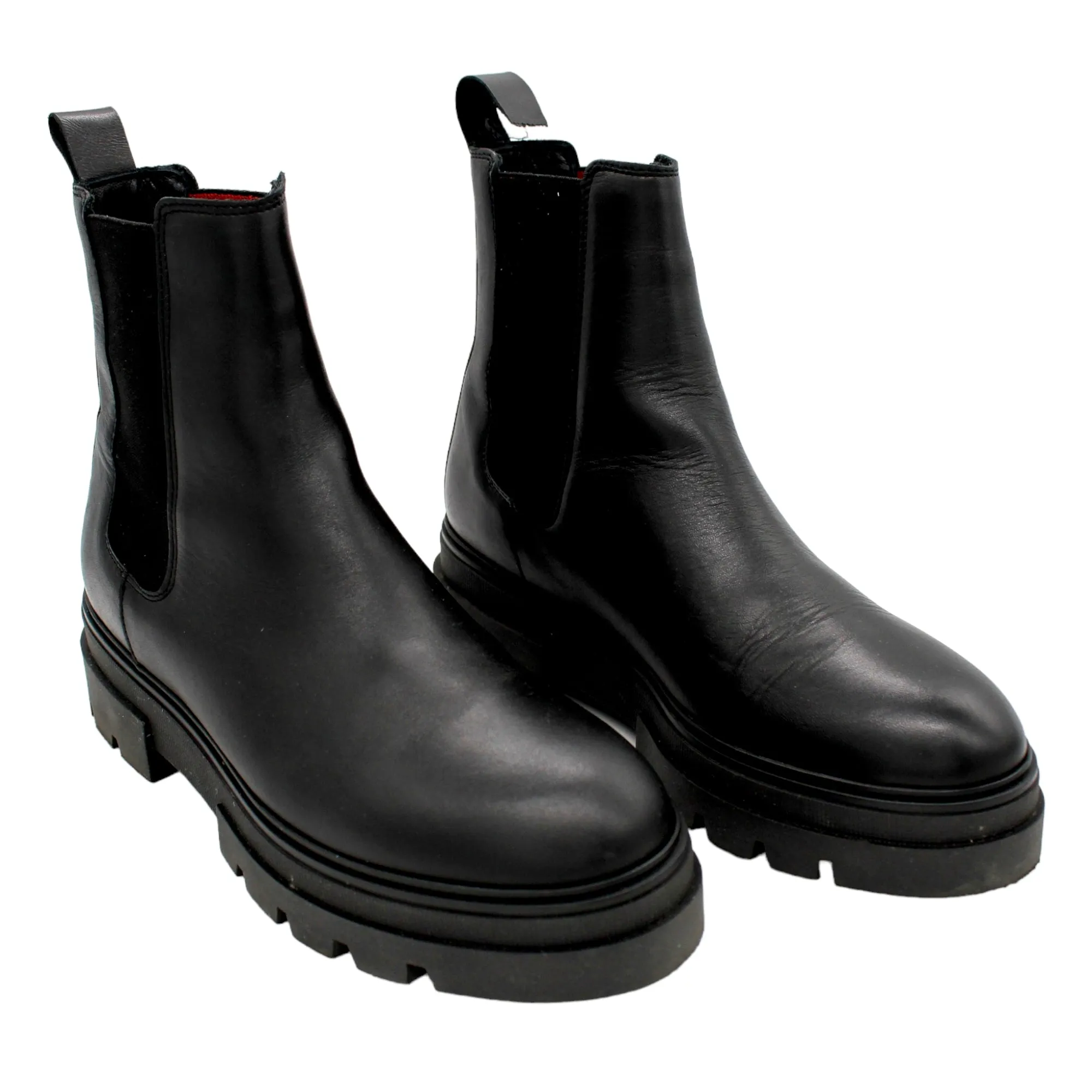 Tommy Hilfiger Black Chelsea Boots