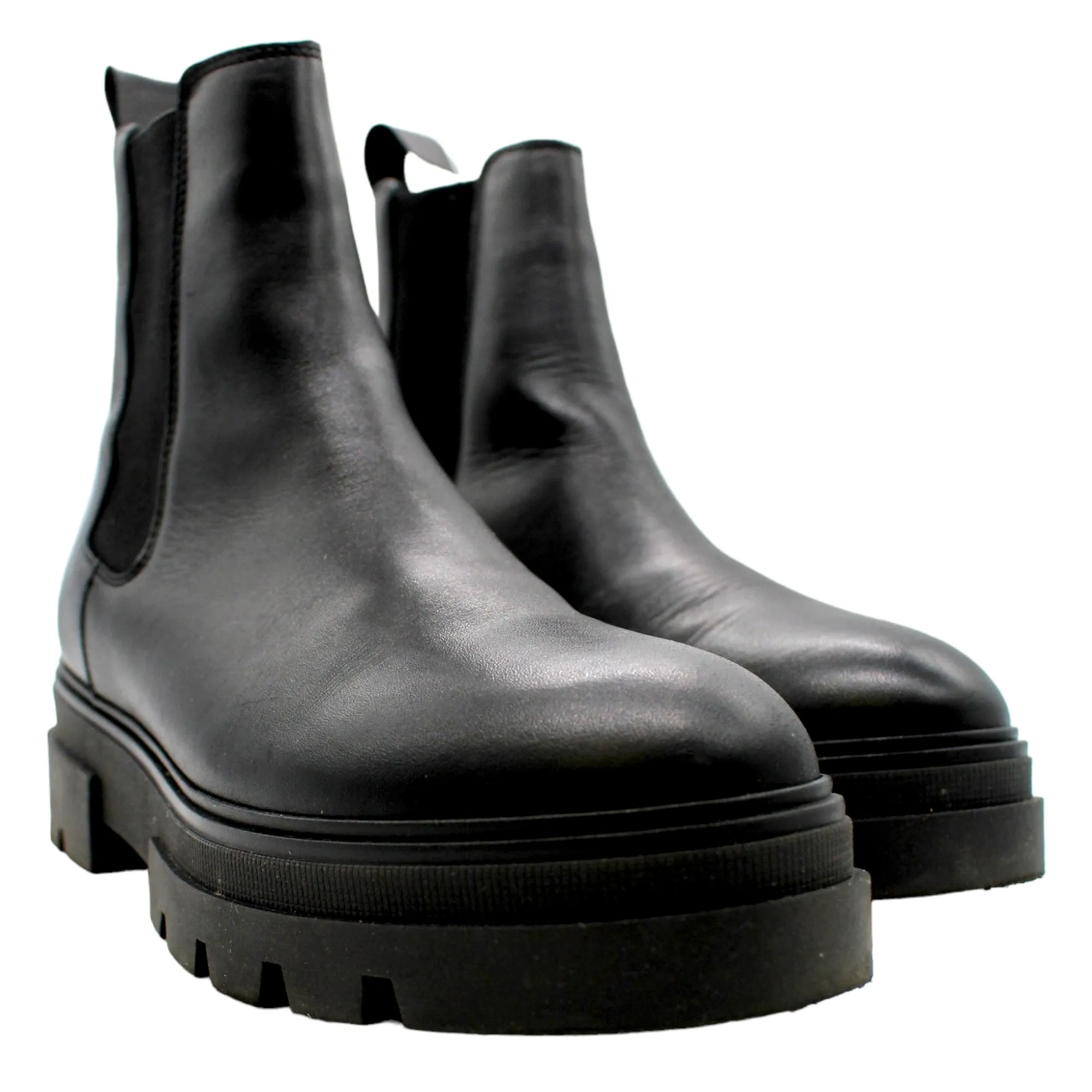 Tommy Hilfiger Black Chelsea Boots