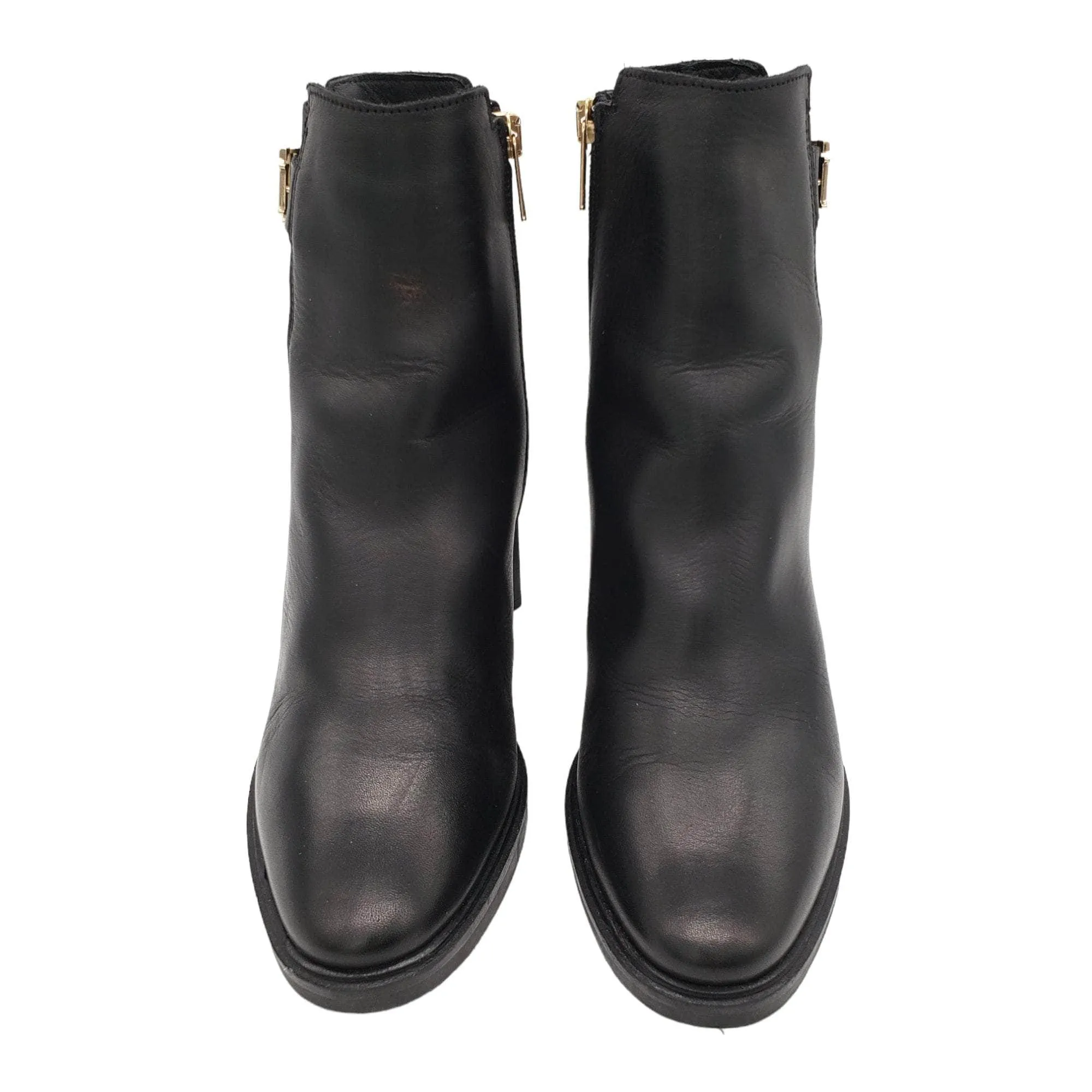 Tommy Hilfiger Black Heeled Ankle Boots