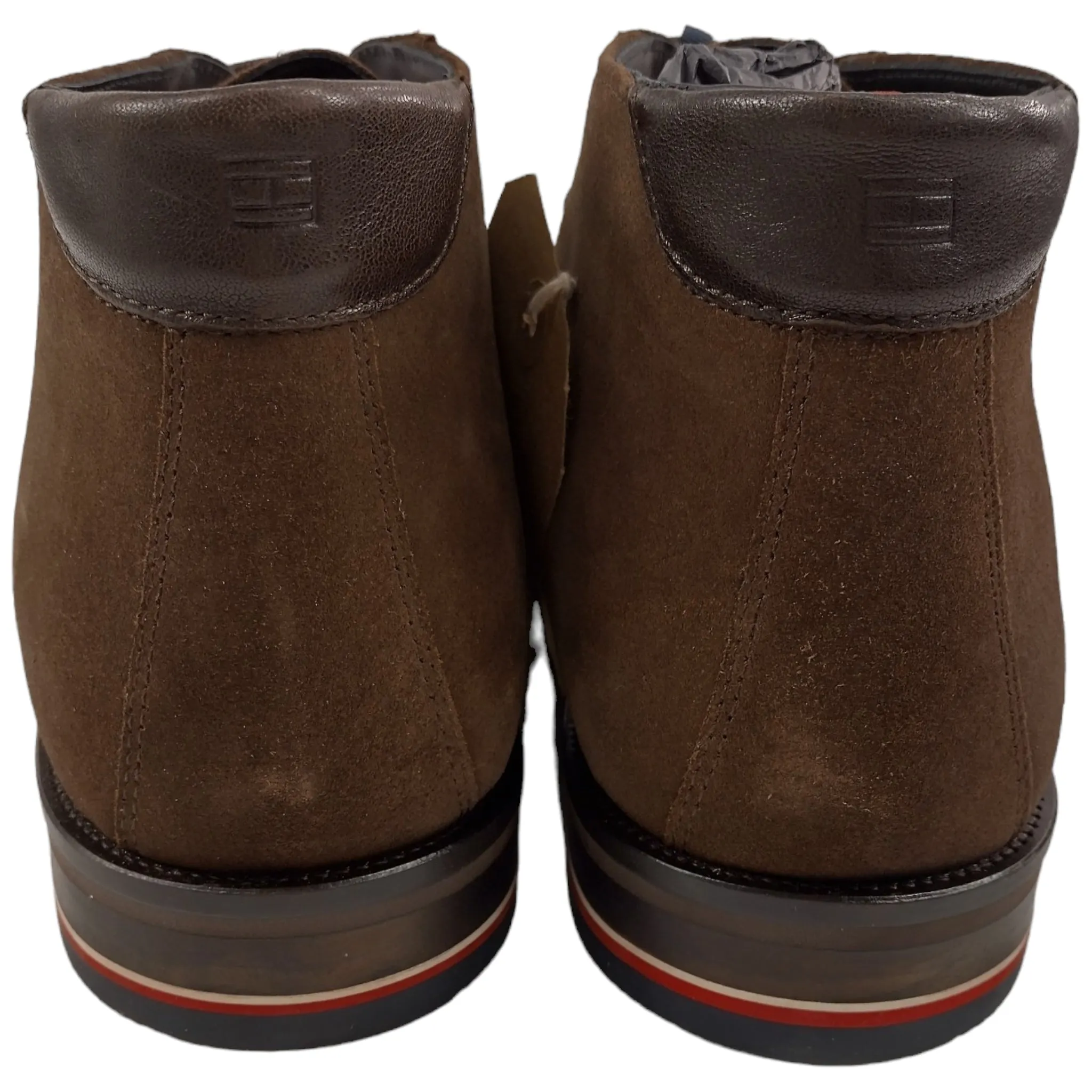 Tommy Hilfiger Brown Suede Ankle Boots