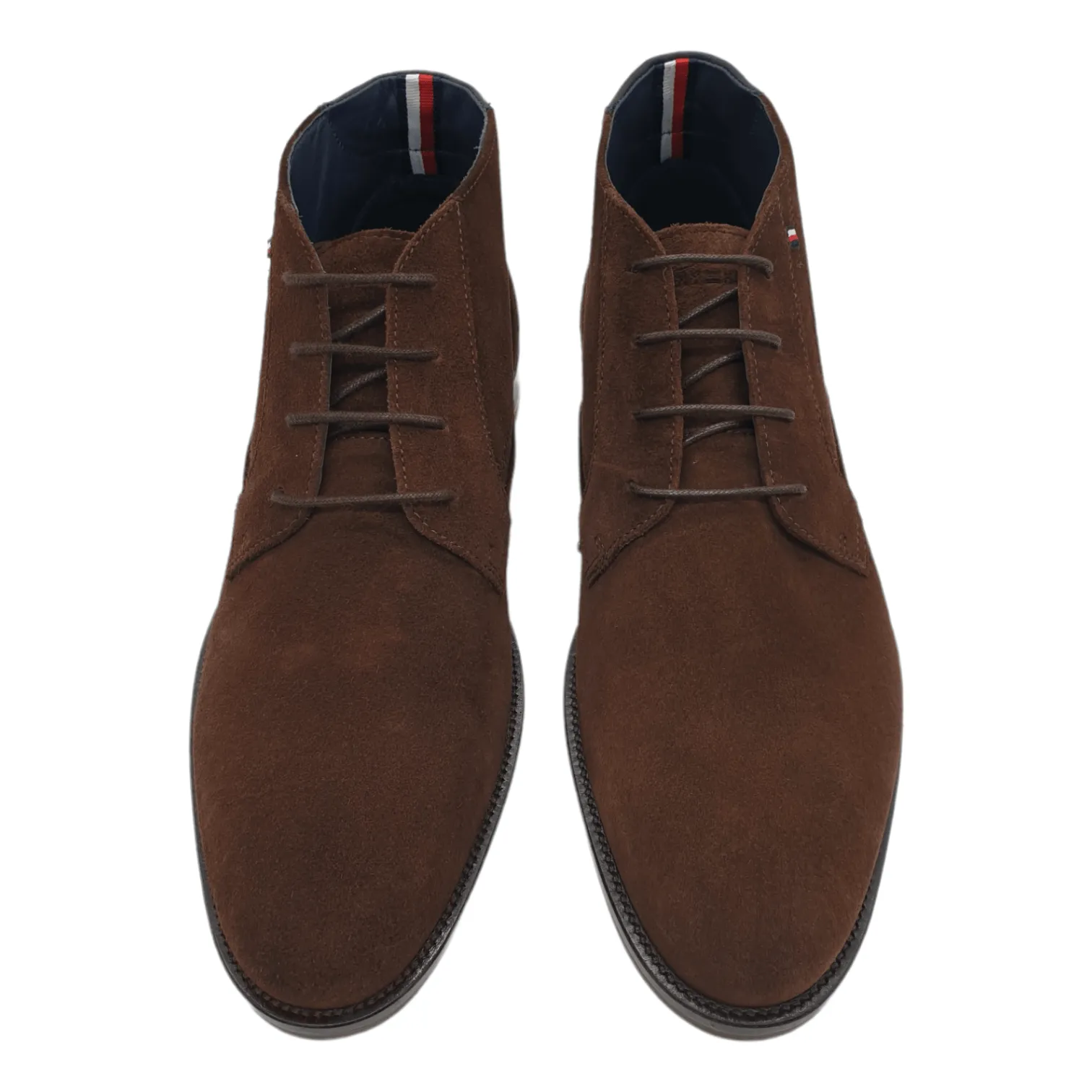 Tommy Hilfiger Brown Suede Desert Boots