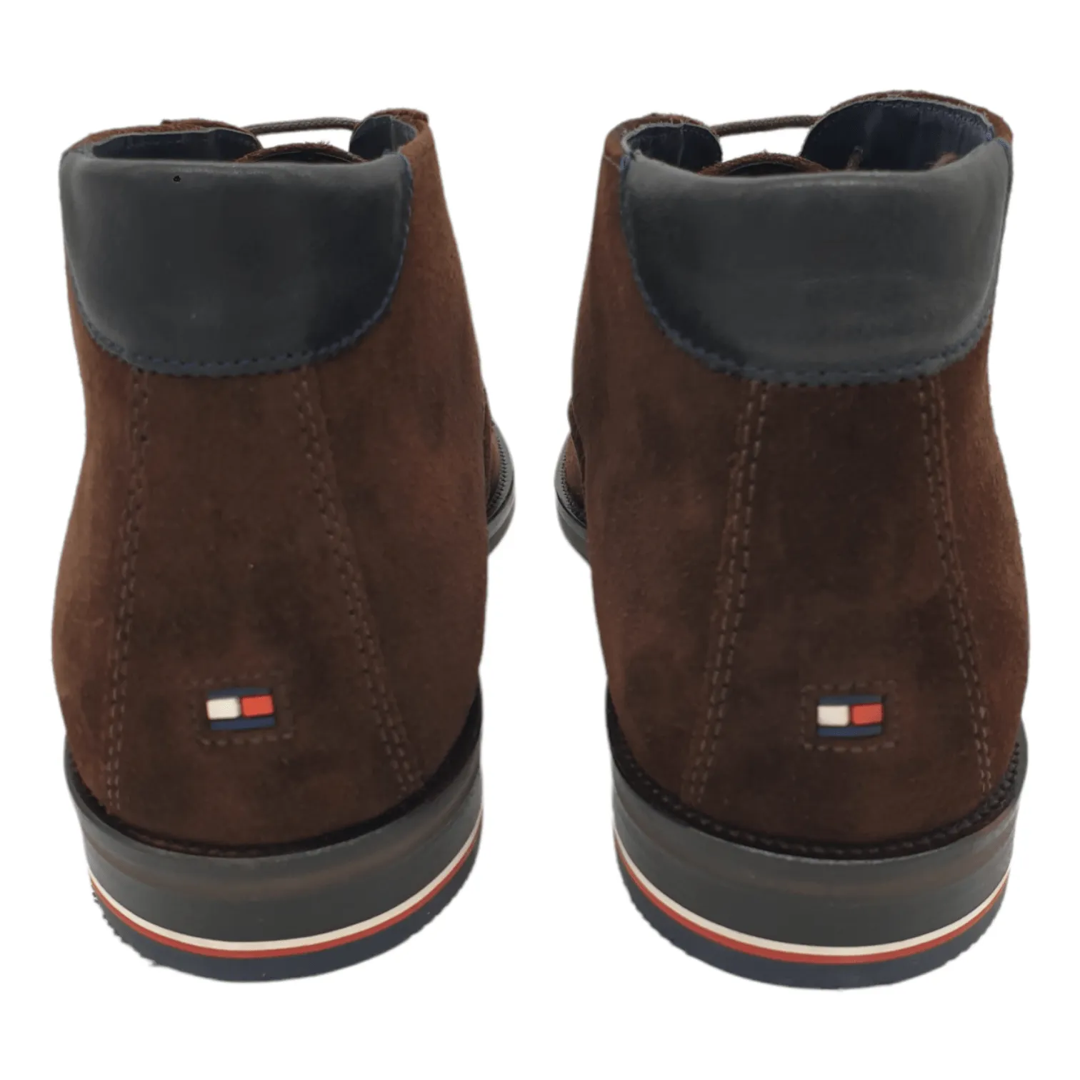 Tommy Hilfiger Brown Suede Desert Boots