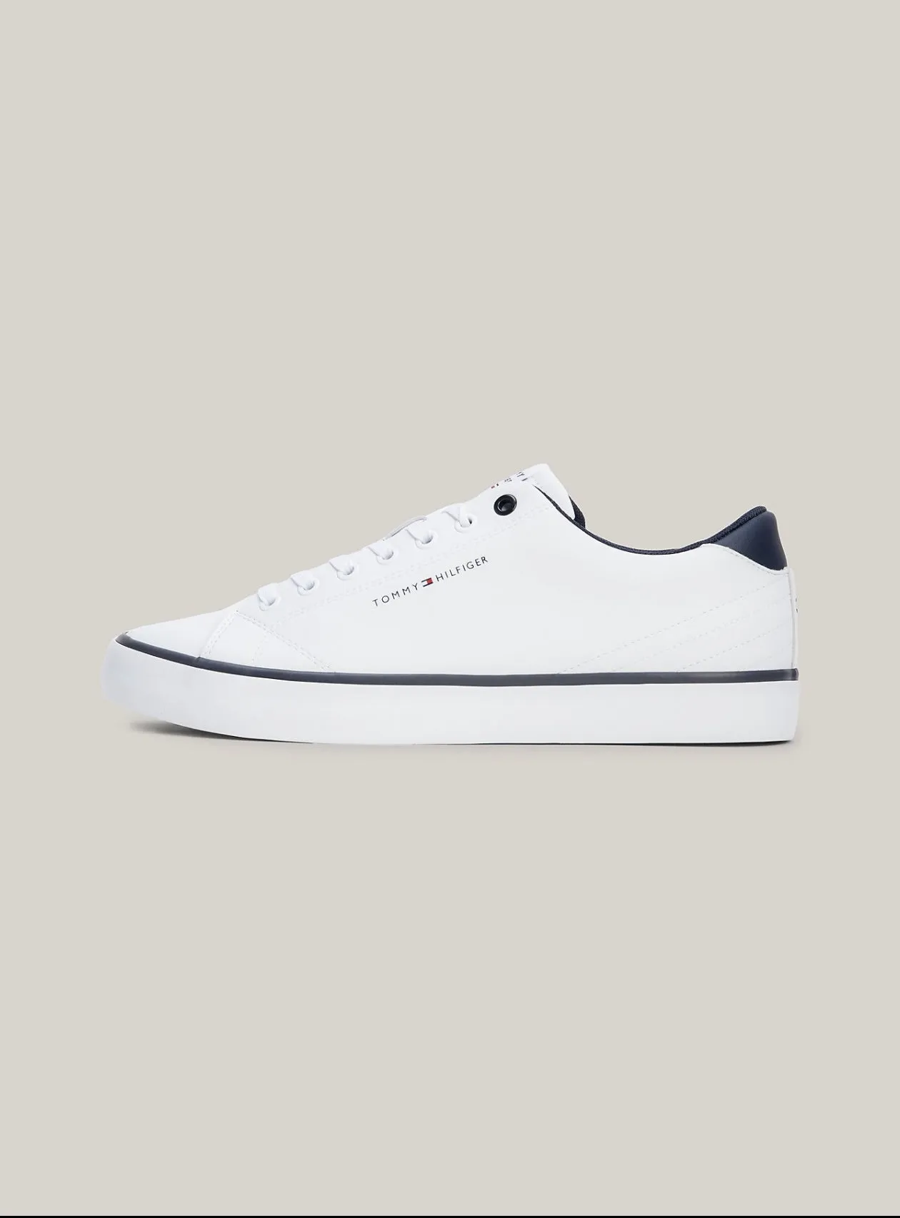 TOMMY HILFIGER LACE-UP LOGO TRAINERS