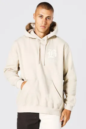Tonal Ofcl Back Print Hoodie