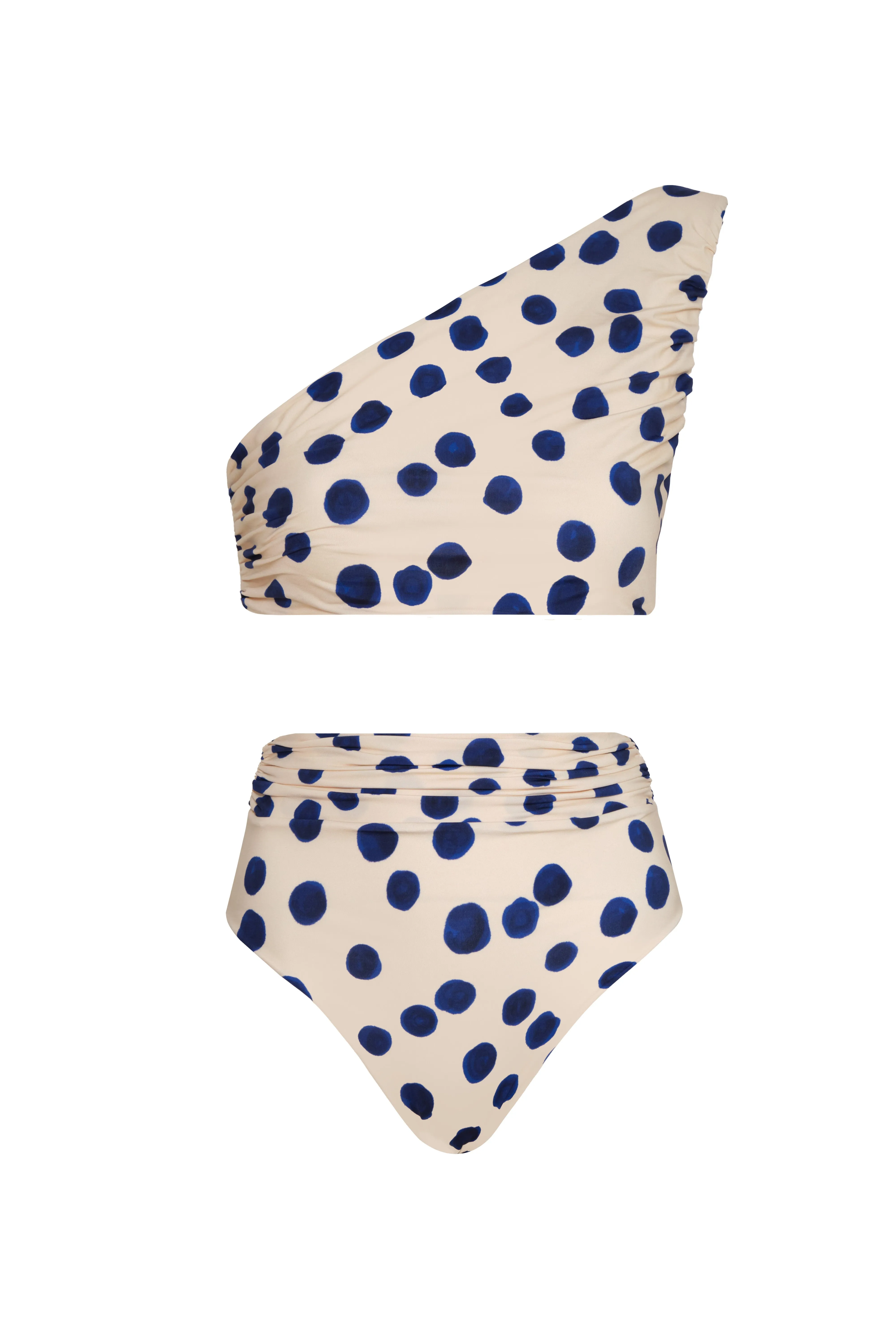 Top De Bikini Leonor Blue Dots & Bottom De Bikini Leo Blue Dots