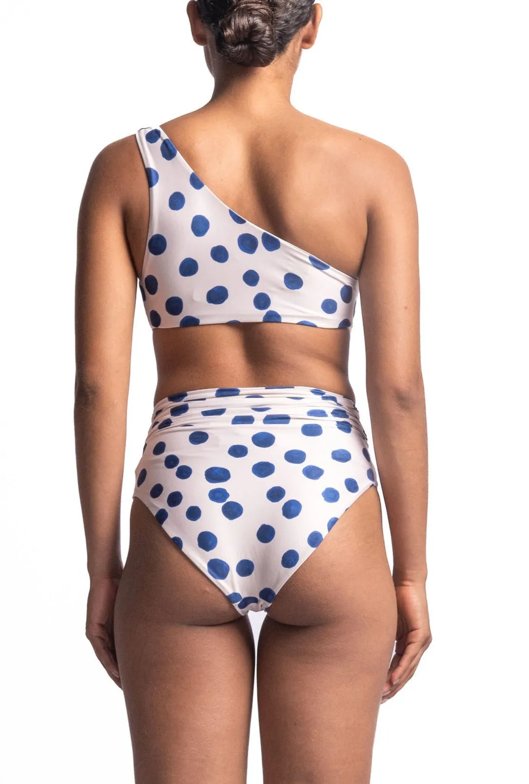 Top De Bikini Leonor Blue Dots & Bottom De Bikini Leo Blue Dots