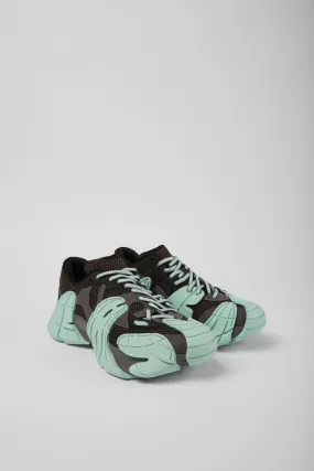 Tormenta Gray and light green sneakers