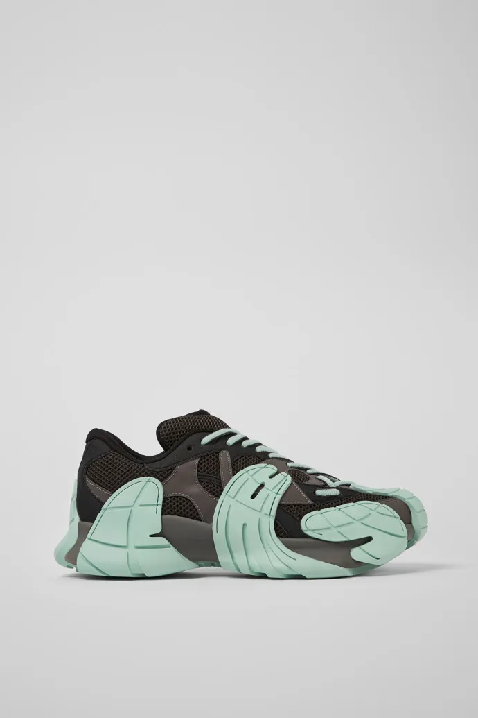 Tormenta Gray and light green sneakers