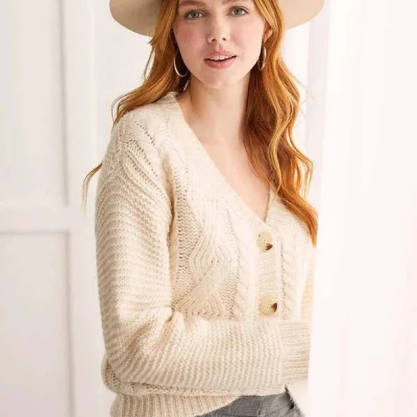 Tribal L/S Sweater Cardigan