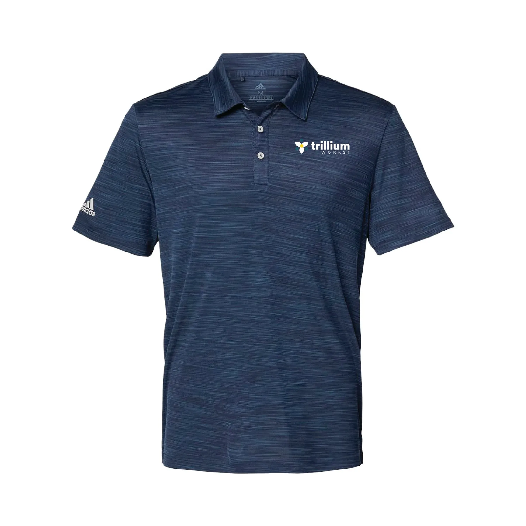 Trillium Works Adidas Mélange Polo