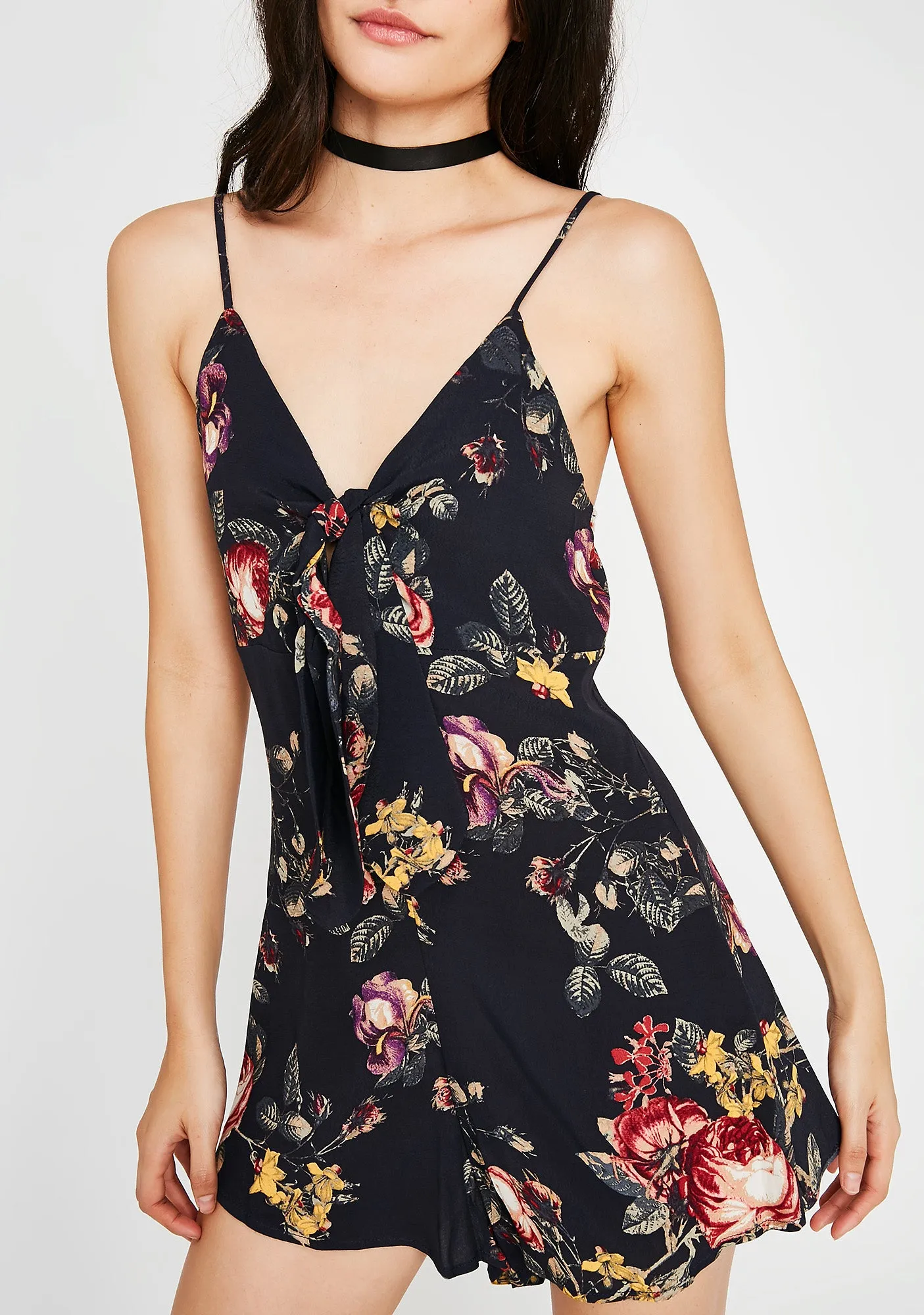 Tropical Wonder Floral Romper-