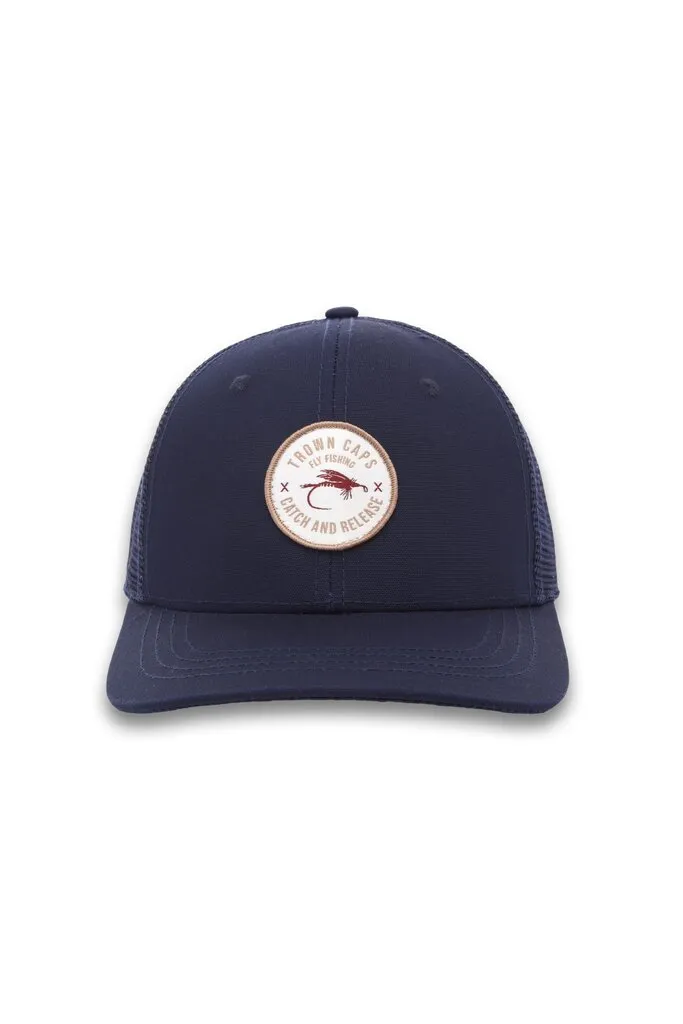 Trown Hat Flyfish Blue One Size