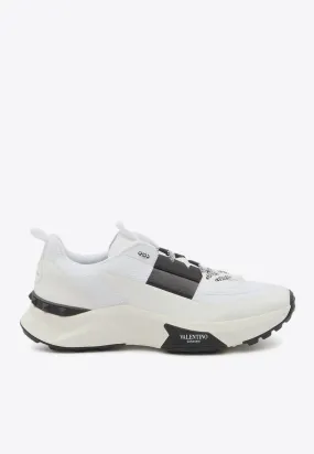 True Act Low-Top Mesh Sneakers