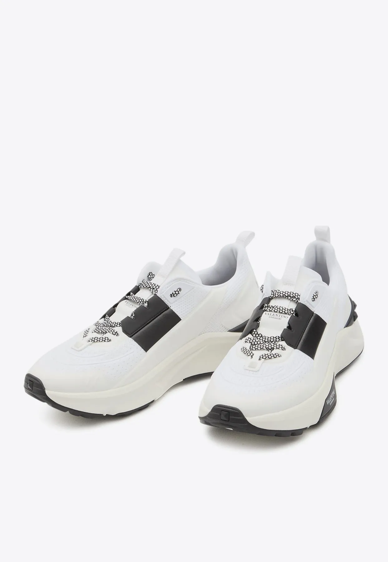 True Act Low-Top Mesh Sneakers