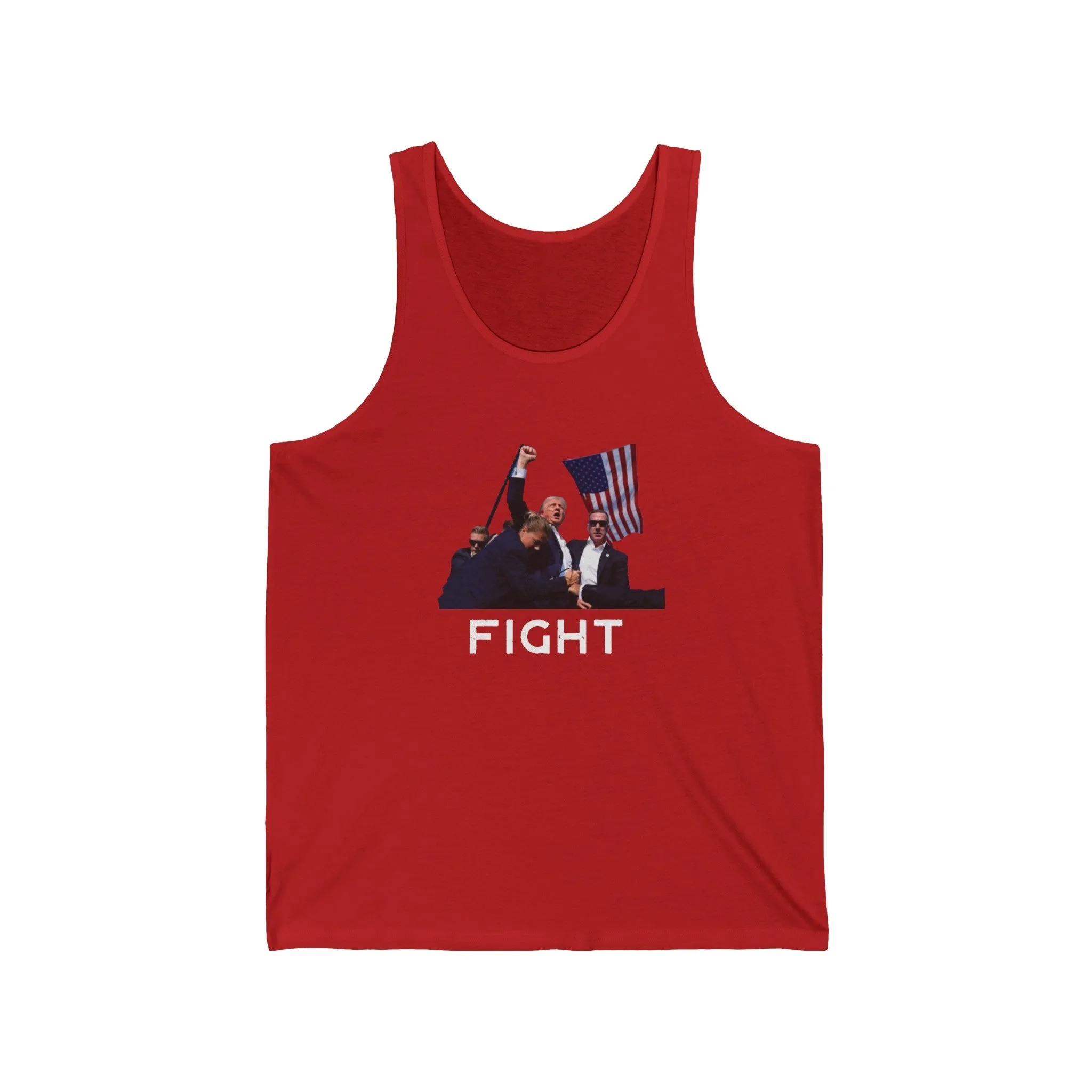 Trump Fight Unisex Jersey Tank