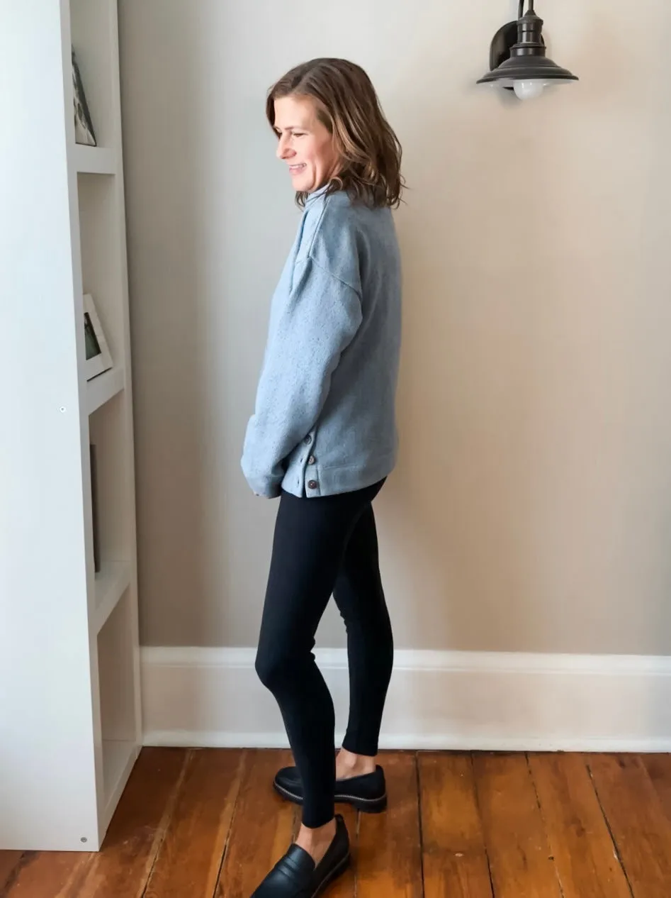 Tunic Side Button Pull-Over