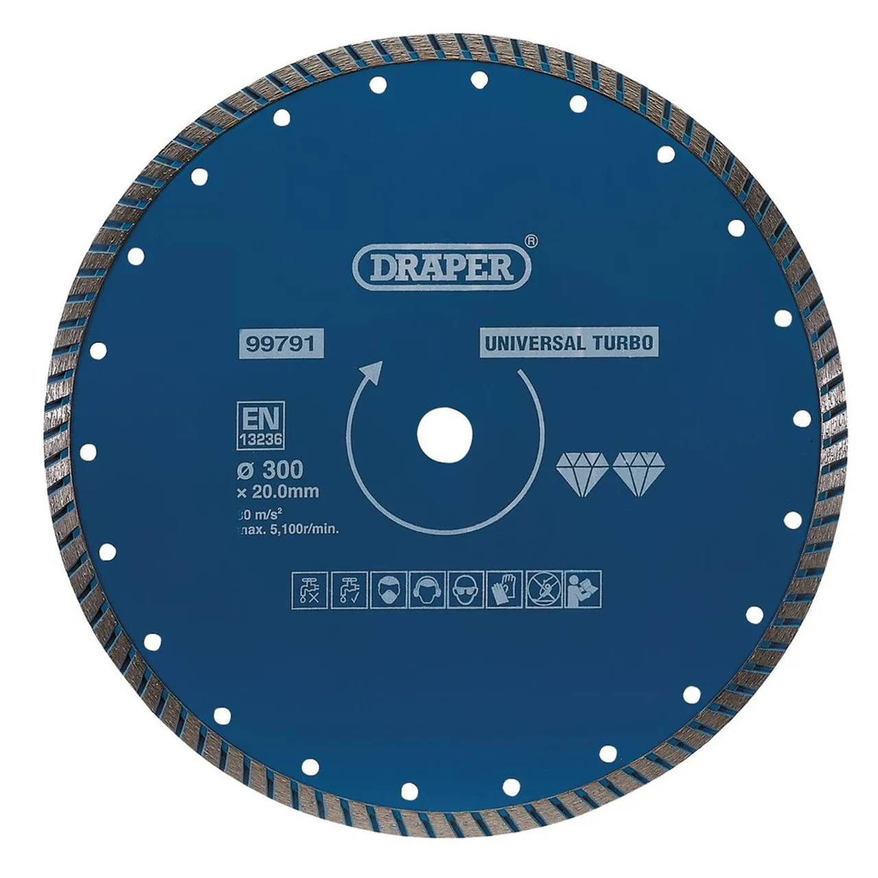 Turbo Diamond Blade, 300mm